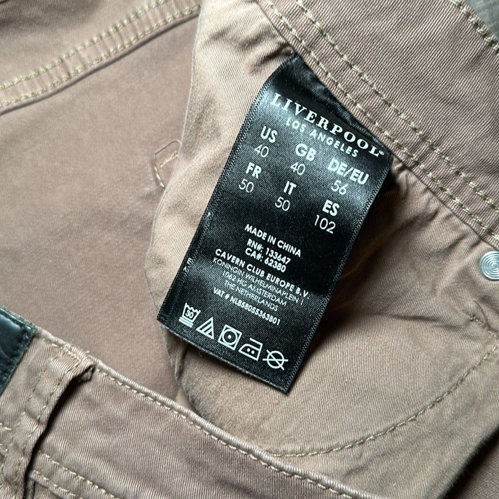 Other Liverpool Relaxed Straight Chino Jeans - 40x27 Size US 40 / EU 56 - 8 Thumbnail