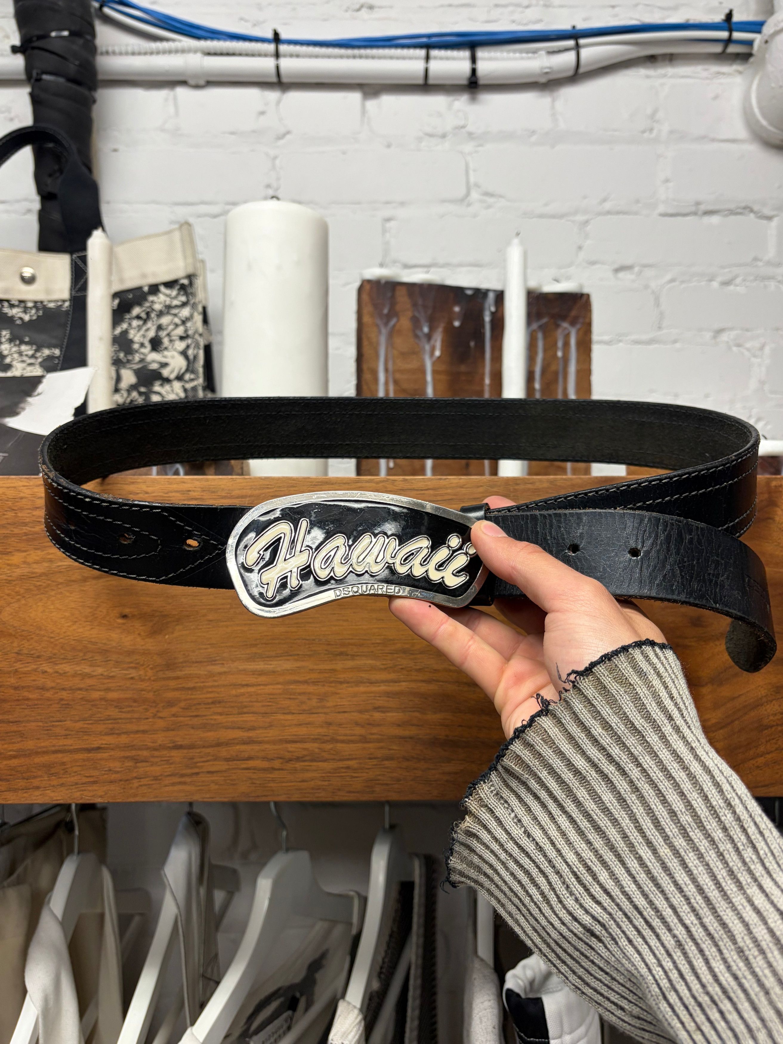 Dsquared2 I Love Beer Runway Belt | Grailed