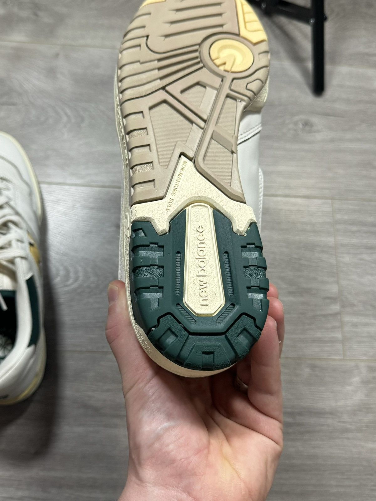 Aime Leon Dore × New Balance New Balance 550 x Aime Leon Dore Natural Green Size US 9.5 / EU 42-43 - 15 Thumbnail