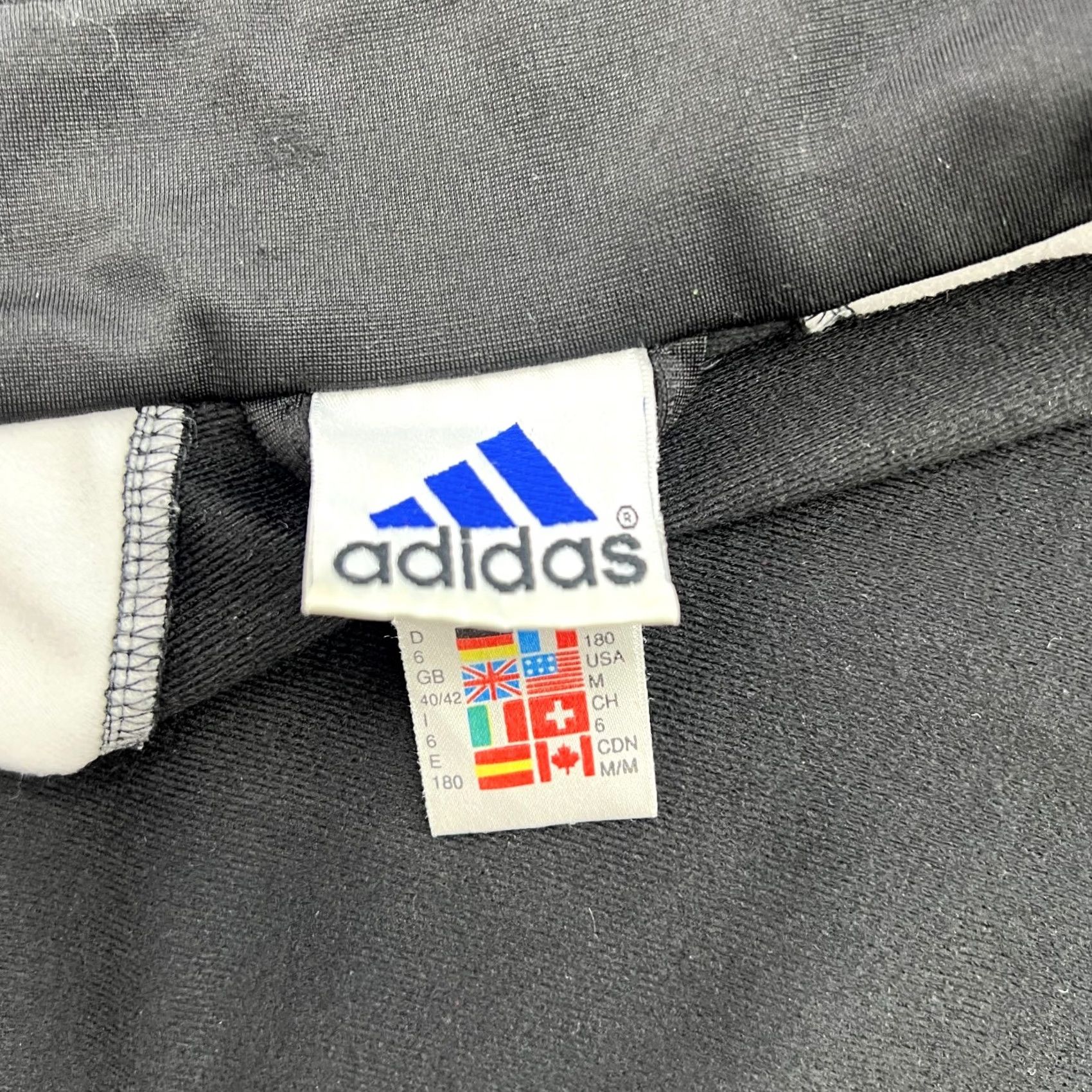 Adidas Feyenoord Adidas Track Jacket Football Medium M Black Vintage Junior? No, Mens. Size US M / EU 48-50 / 2 - 6 Thumbnail
