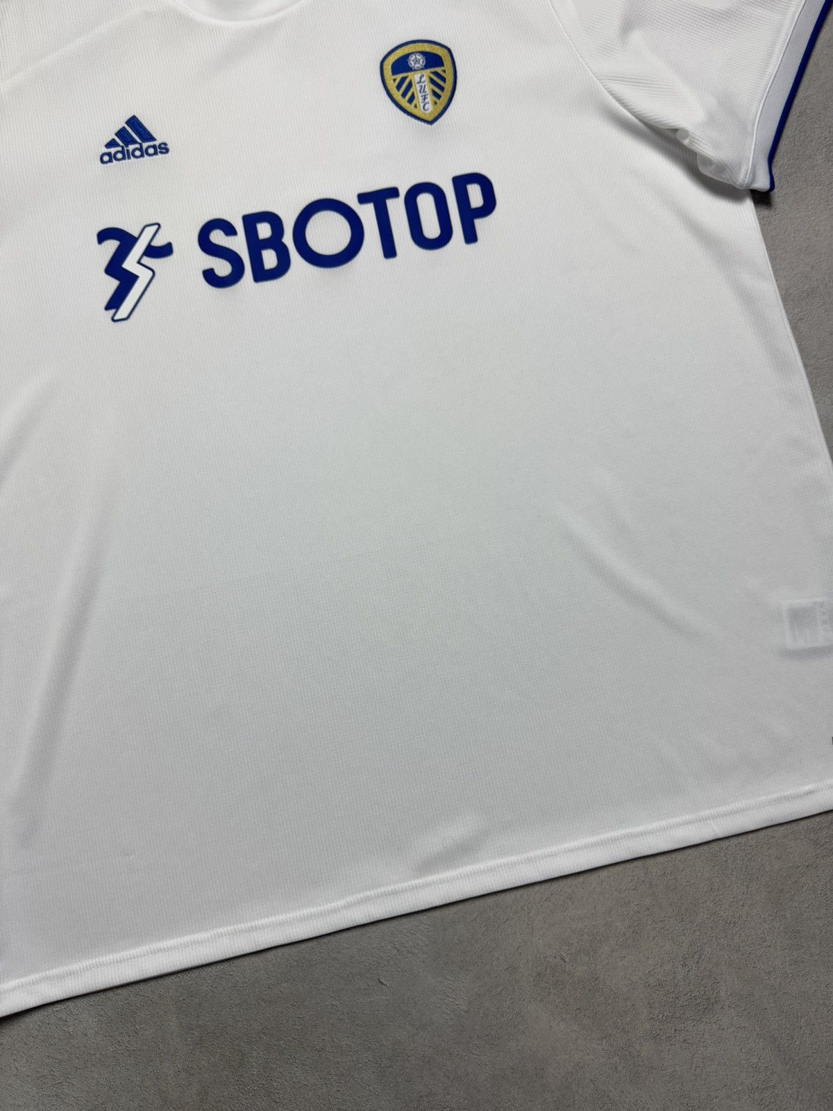 Adidas Leeds United 2020 2021 Home Shirt Soccer Jersey Adidas Size US XXL / EU 58 / 5 - 4 Thumbnail