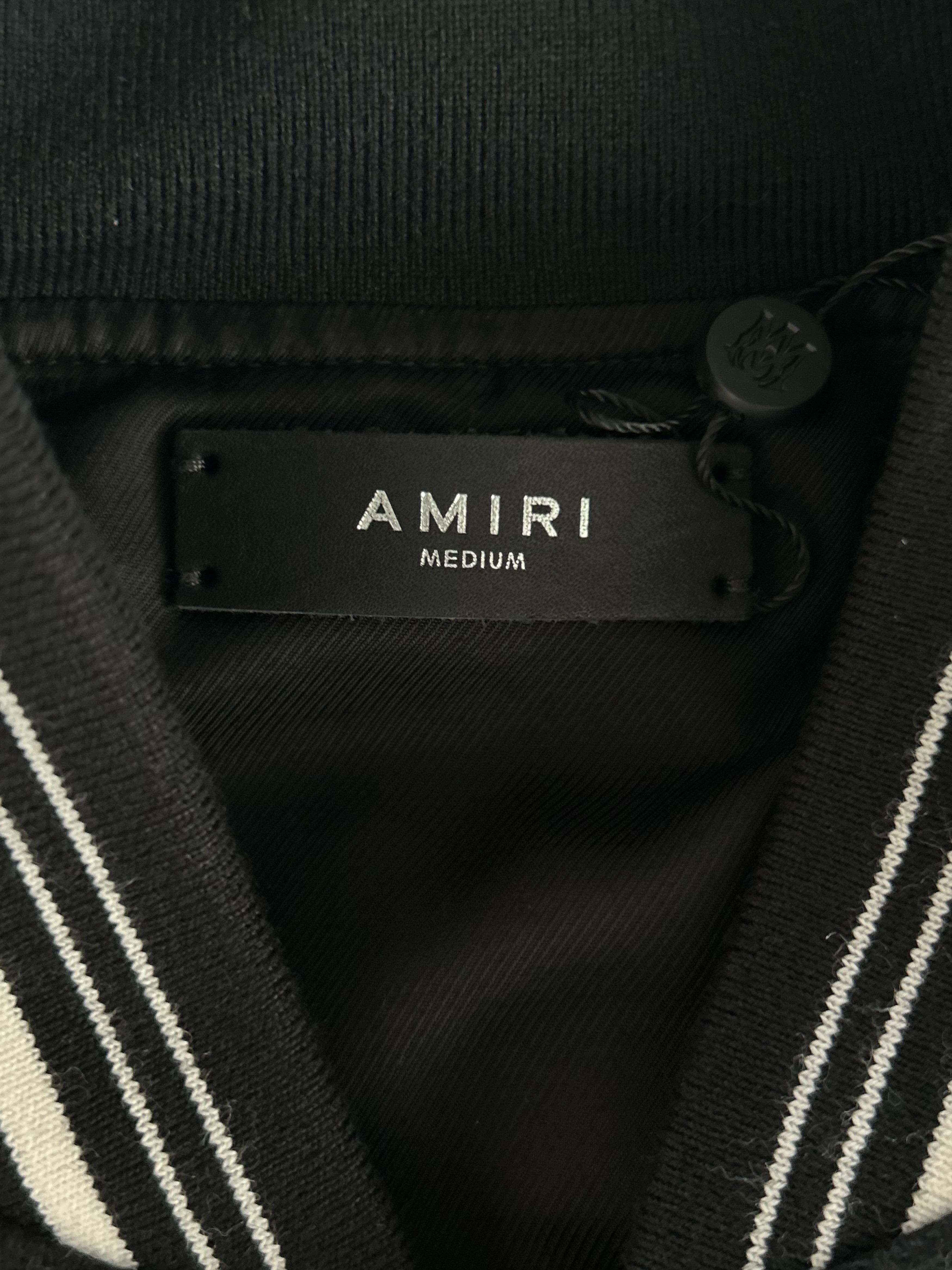 Amiri Amiri Black & Red Tiger Varsity Jacket Size US XS / EU 42 / 0 - 3 Thumbnail