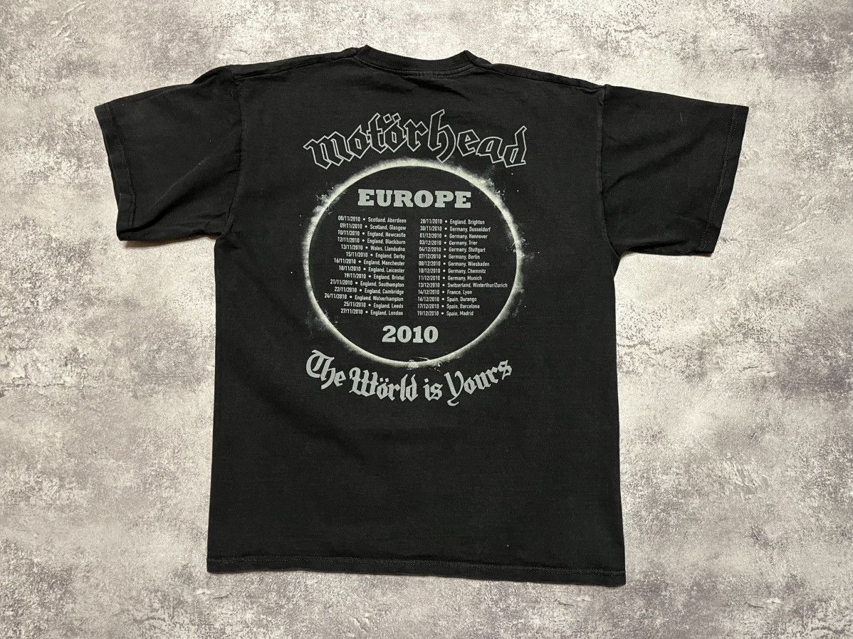 Band Tees Motorhead 2010 The World is Yours Size US L / EU 52-54 / 3 - 2 Thumbnail