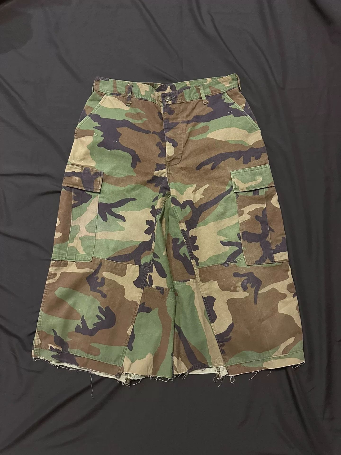 Vintage Vintage 80s Camouflage Military Pants Size US 31 - 1 Thumbnail
