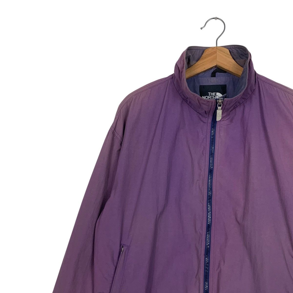 The North Face THE NORTH FACE Big Logo Purple Sun Faded Jacket #1645-C73 Size US L / EU 52-54 / 3 - 8 Thumbnail