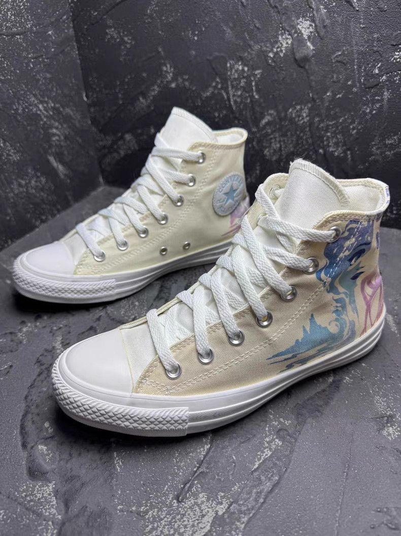 Disney White Canvas SneakersQ10 Size US 9 / IT 39 - 7 Thumbnail