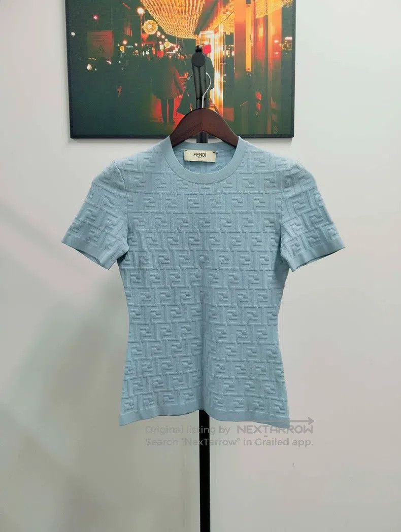 Fendi Fendi Short-sleeve full print Size XXS / US 00 / IT 34 - 1 Thumbnail