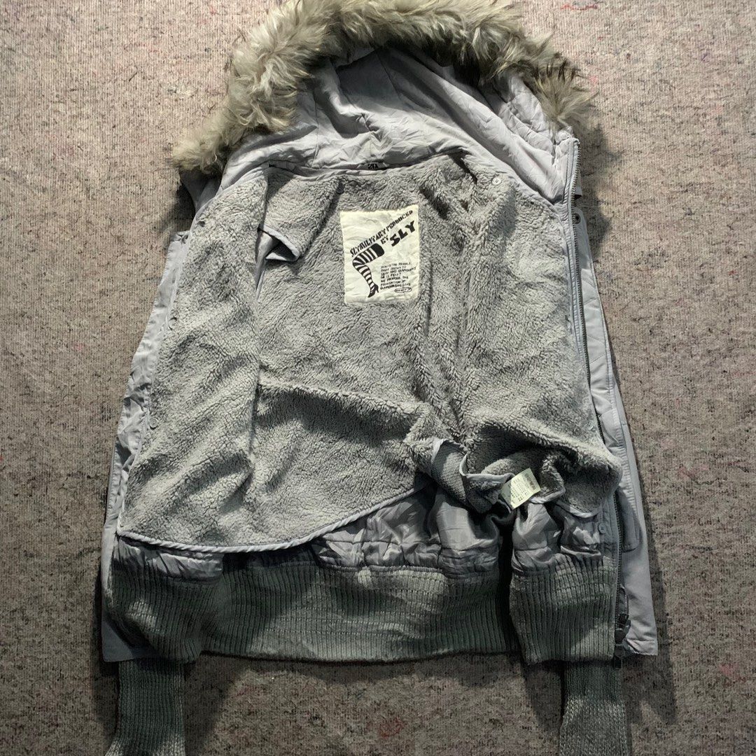 Japanese parka fur retro punk jacket