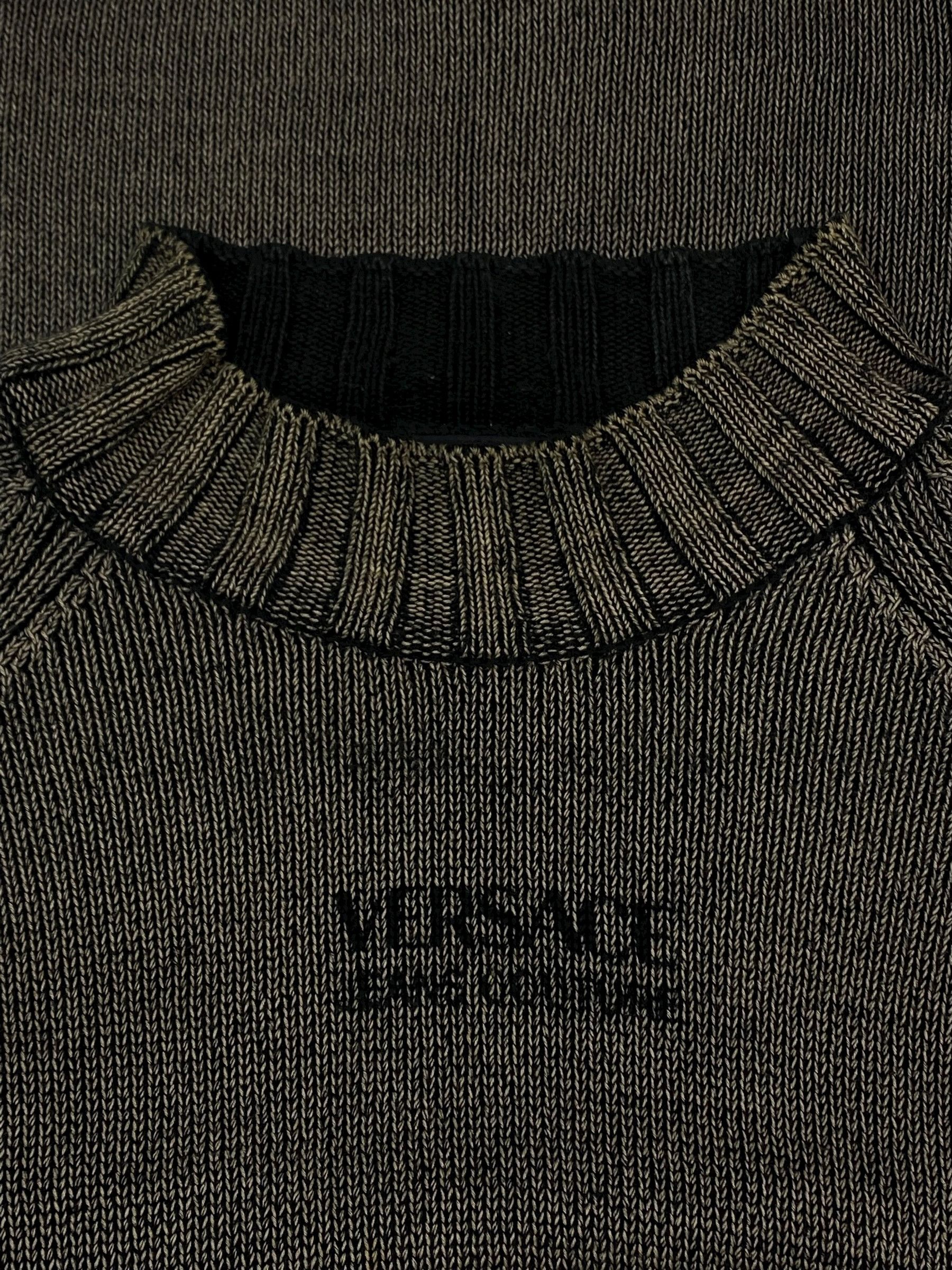 Versace Jeans Couture Vintage 90s Versace Jeans Couture Avant Garde Y2k Sweater Size US XXL / EU 58 / 5 - 11 Thumbnail