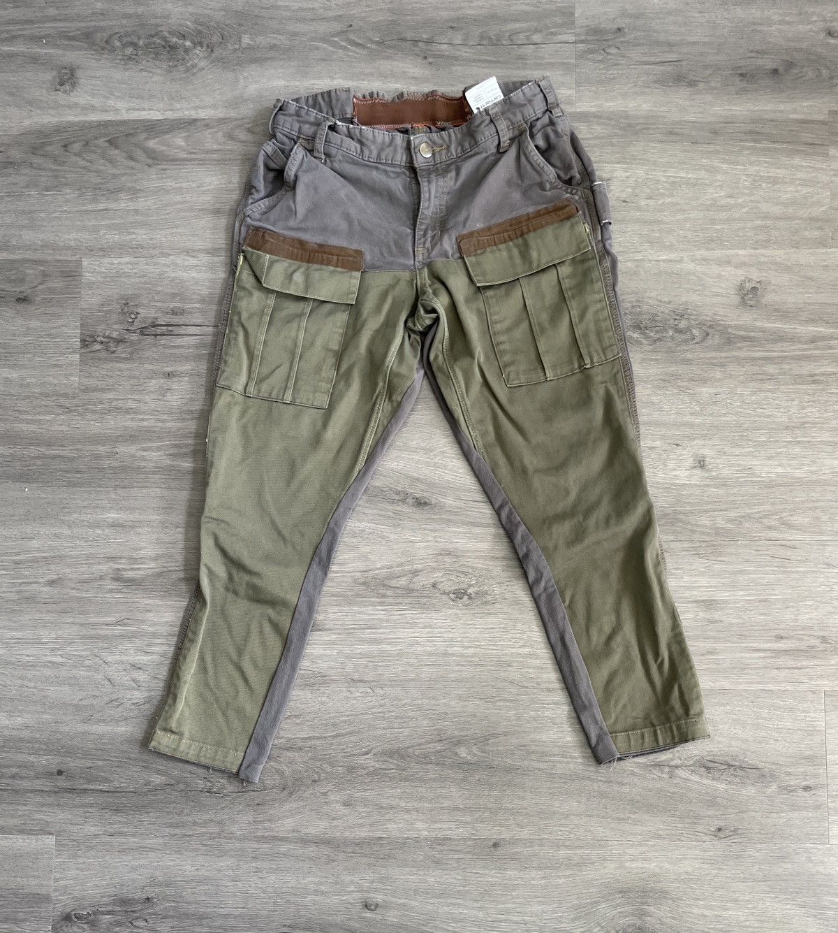 Carhartt × Other Y2K Carhartt “Reworked Utility” Cargo Pants (Sz.29R) Size 29" - 1 Thumbnail