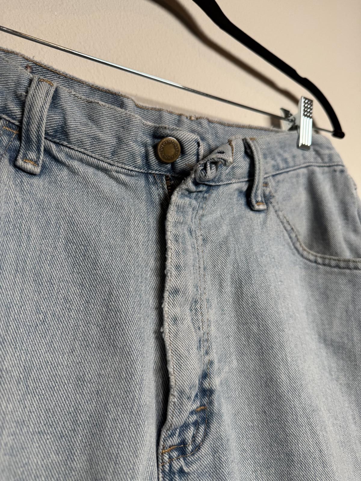 Wrangler Classic Blue Denim Wrangler Shorts Size US 32 / EU 48 - 6 Thumbnail