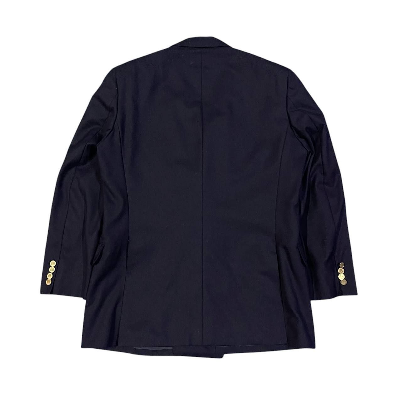 Burberry Vintage Burberry Gold Button Wool Coat Blazer Size US M / EU 48-50 / 2 - 12 Thumbnail