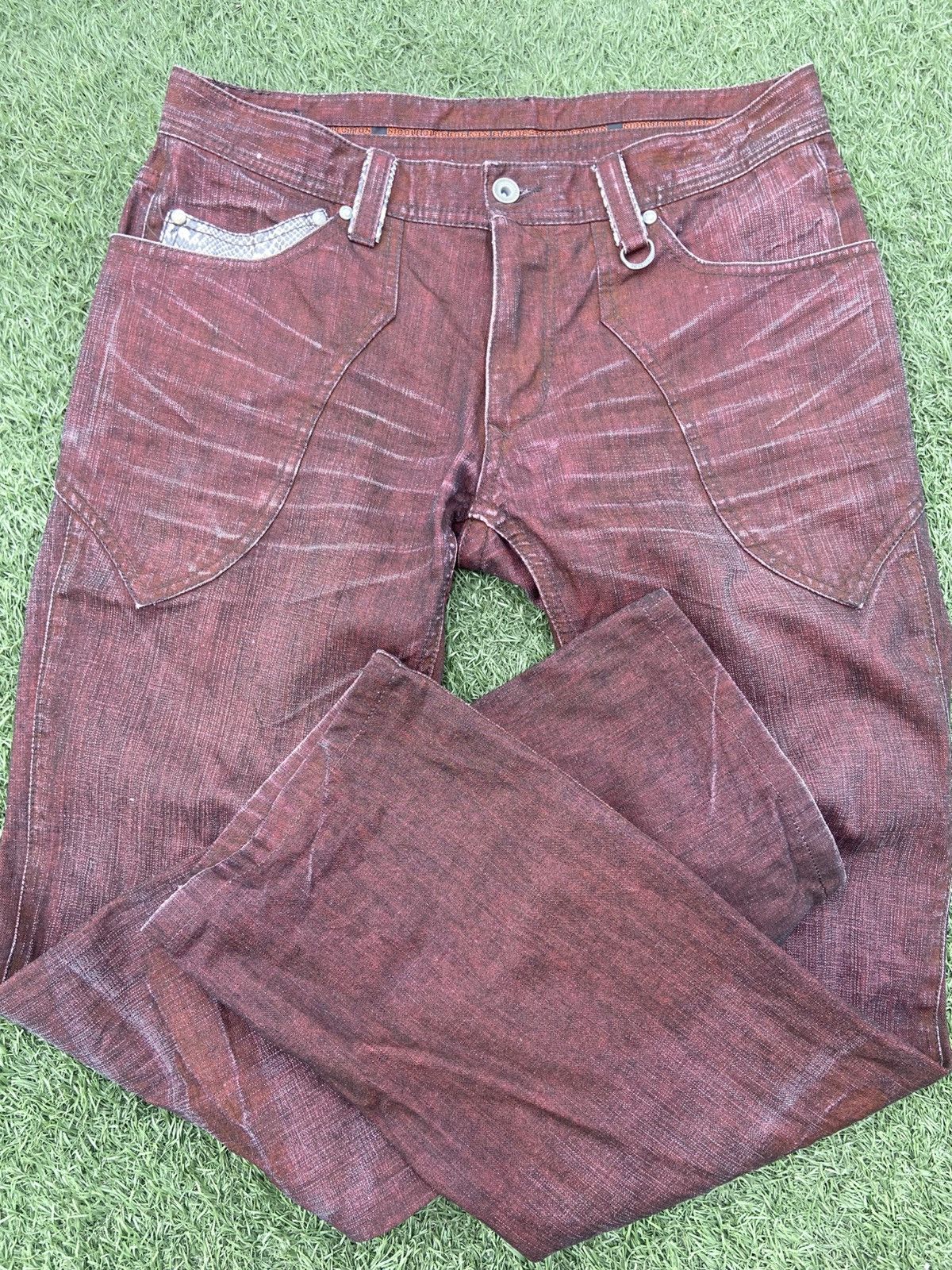 Nicole Club Nicole Club For Men Flared Jeans Size US 32 / EU 48 - 3 Thumbnail