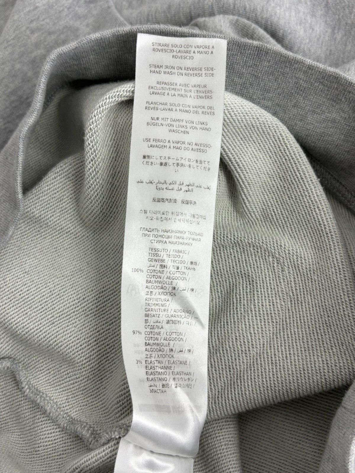 Alexander McQueen Alexander McQueen MCQ Logo Sweatshirt Grey Size L Size US L / EU 52-54 / 3 - 17 Thumbnail
