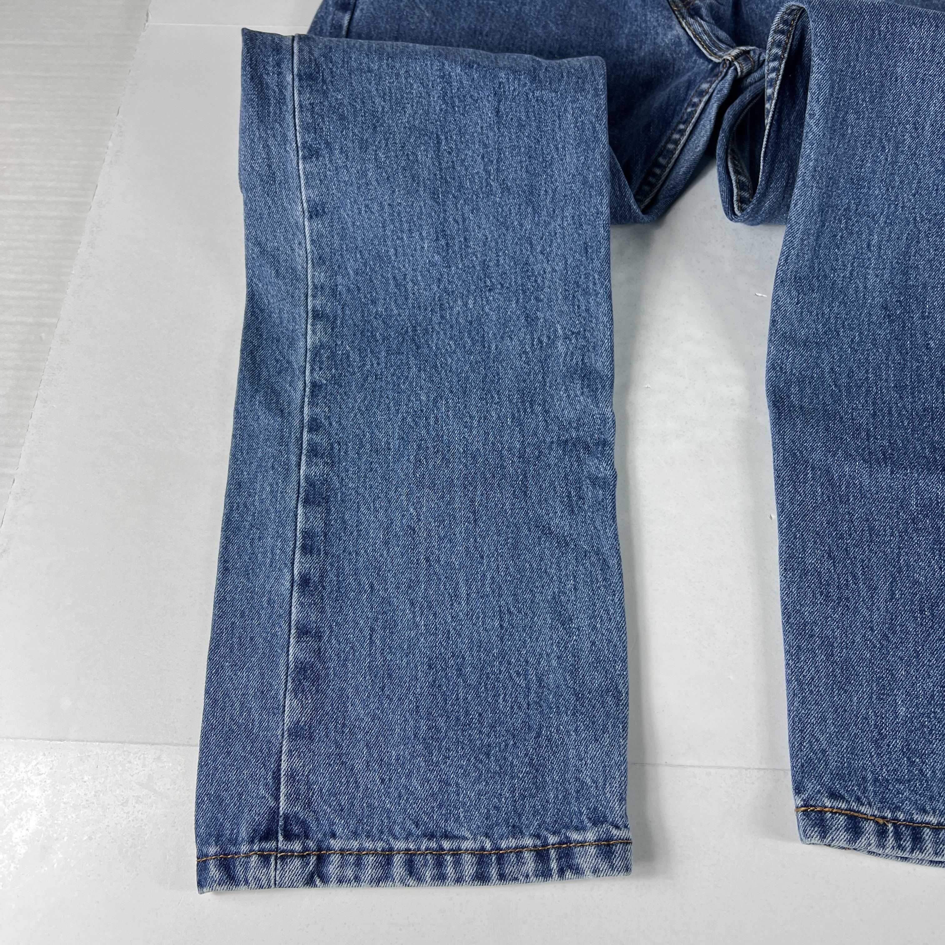 Levi's Levi's Jeans 505 Straight Leg Blue Faded Denim Size US 34 / EU 50 - 7 Thumbnail
