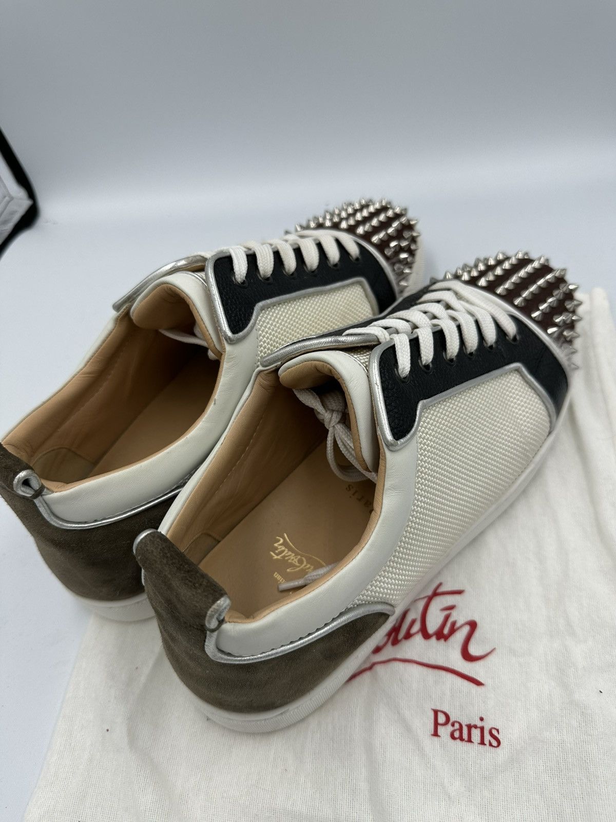 Christian Louboutin Christian Louboutin Low Top Sneakers Size US 13 / EU 46 - 5 Thumbnail