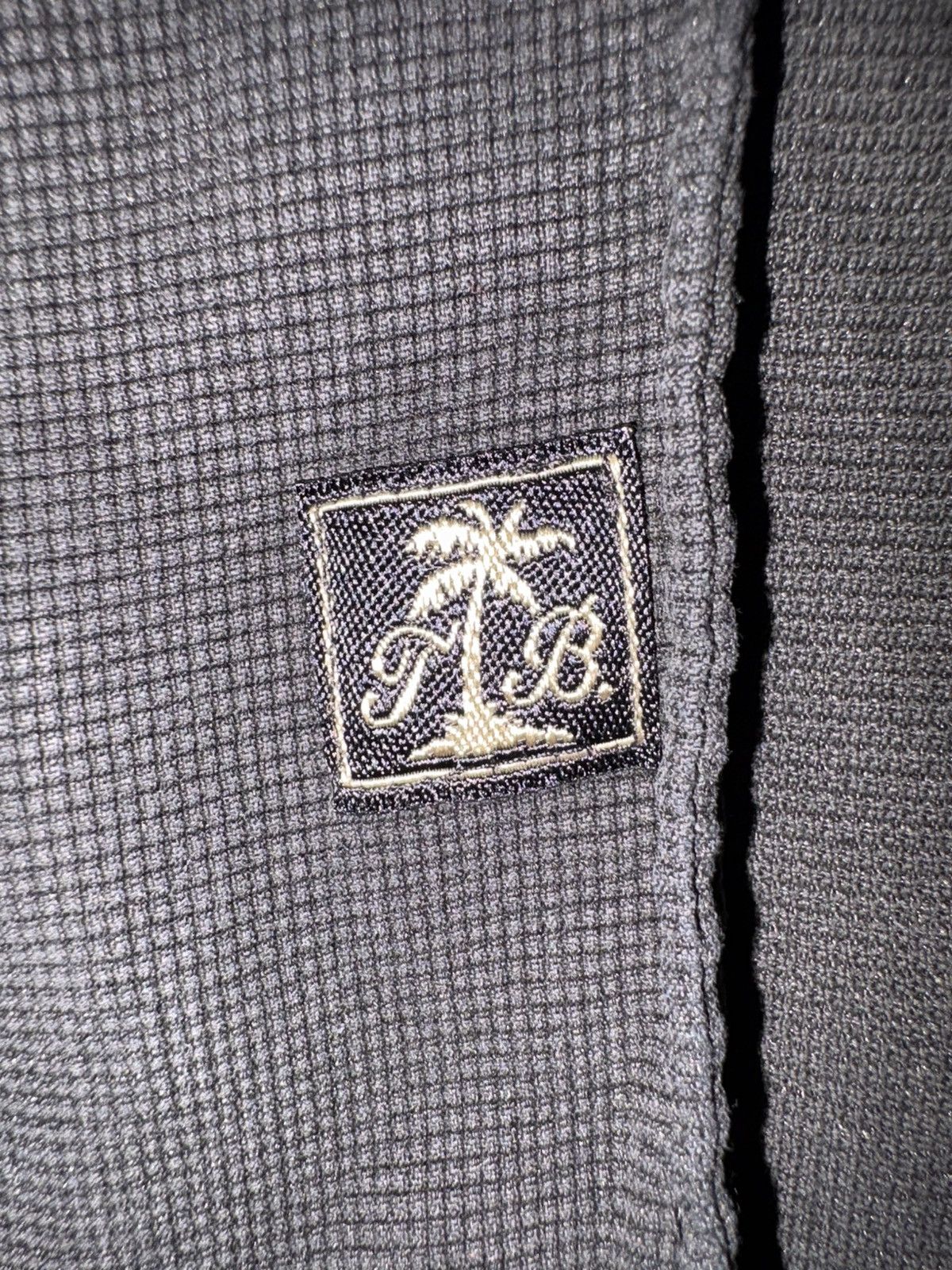Tommy Bahama Tommy Bahama 100% Silk Textured Knit Embroidered Shirt Size US L / EU 52-54 / 3 - 6 Thumbnail
