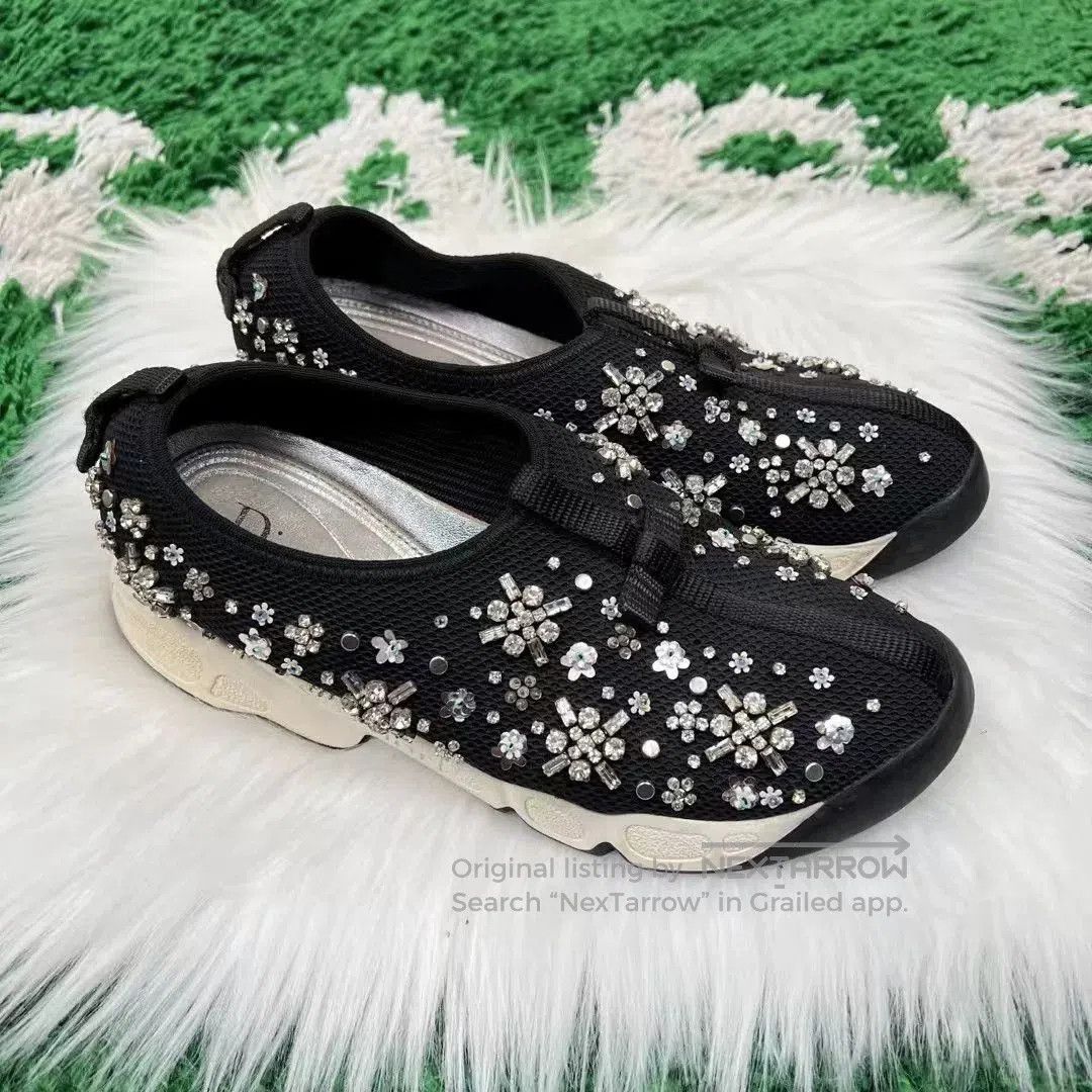 Dior Dior Crystal Garden Shoes. Size US 5 / IT 35 - 4 Thumbnail