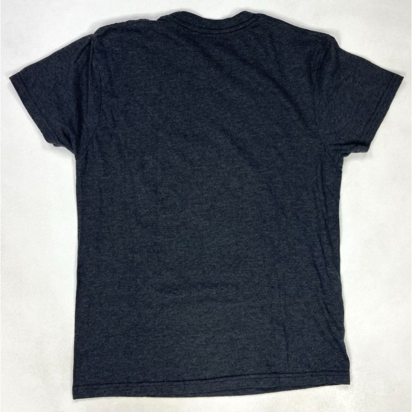 Logo 7 Nirvana T-Shirt Women Medium Dark Gray Logo Crop Graphic Short Sleeve Crew Neck Pullover Casual Music Retro 90s Size M / US 6-8 / IT 42-44 - 3 Thumbnail