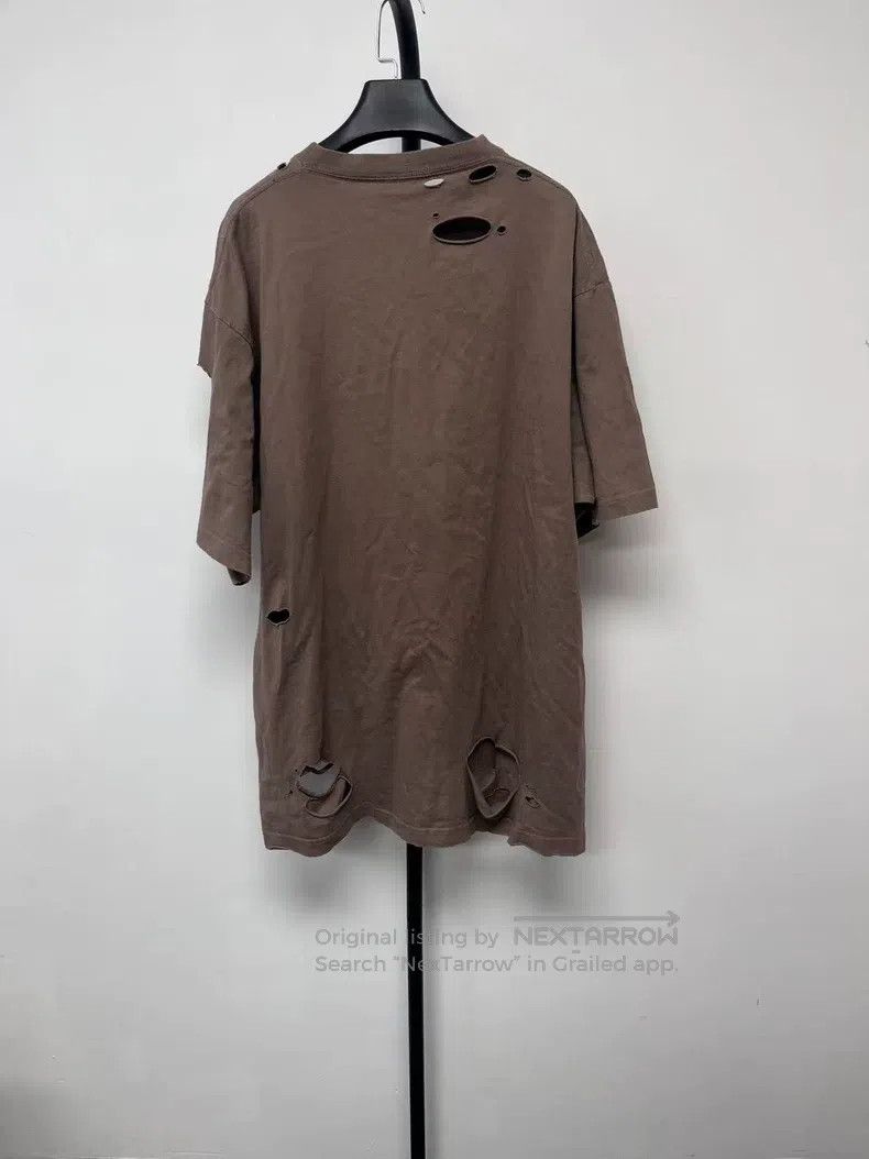 Balenciaga Balenciaga Solid Logo Print Short Sleeve T-Shirt Women's R Size XXS / US 00 / IT 34 - 2 Thumbnail