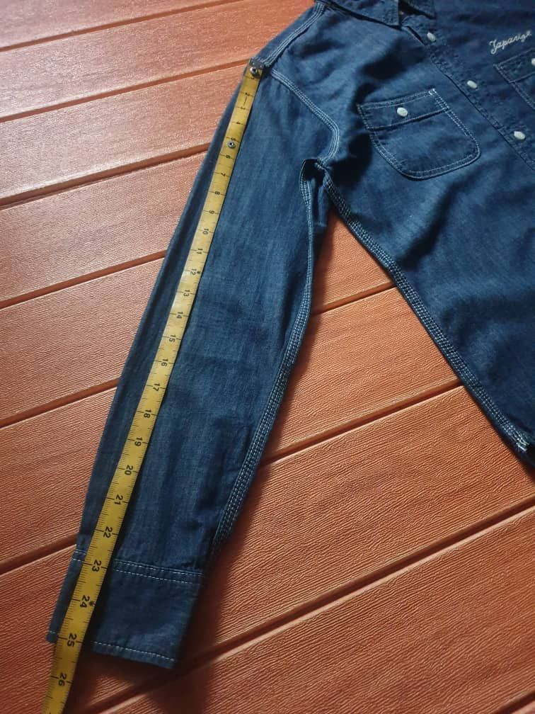 If Six Was Nine 💥Takeo kikuchi Japanese brand chambray shirt Size US M / EU 48-50 / 2 - 9 Thumbnail