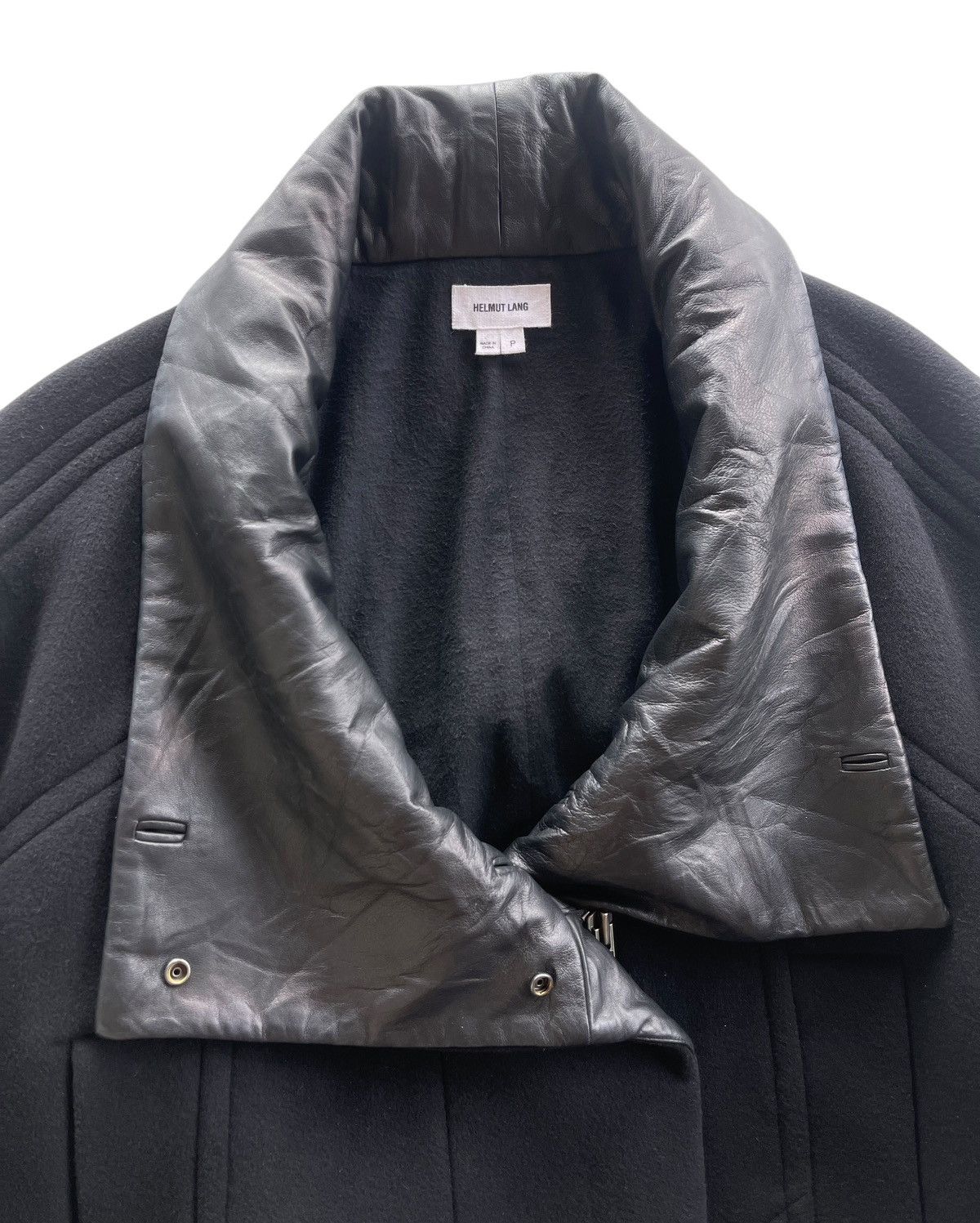 Helmut Lang Helmut Lang Wool Blend Winter Coat Size L / US 10 / IT 46 - 7 Thumbnail