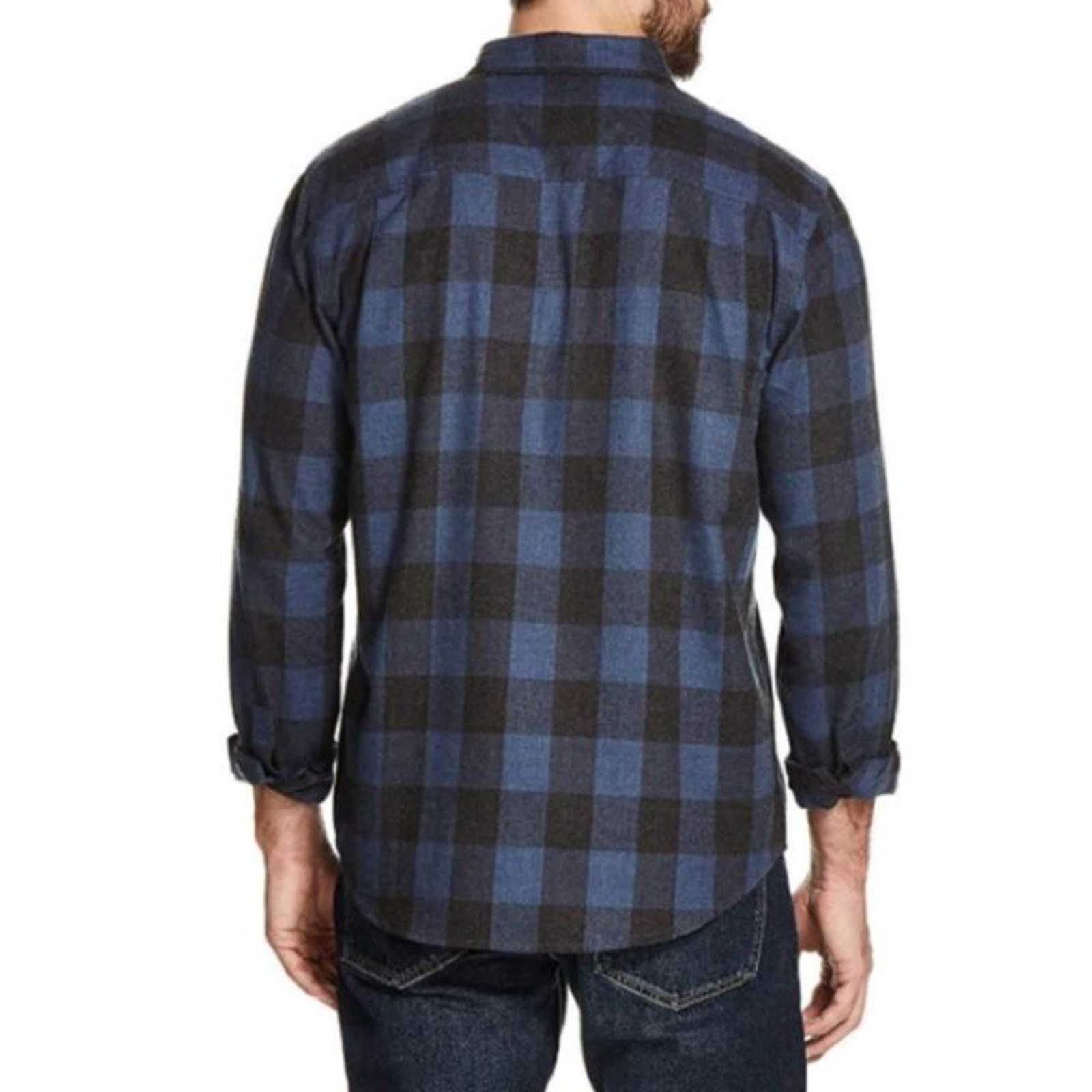 Weatherproof Weatherproof Vintage Shirt Mens XL Blue Black Plaid Flannel Size US XL / EU 56 / 4 - 6 Thumbnail