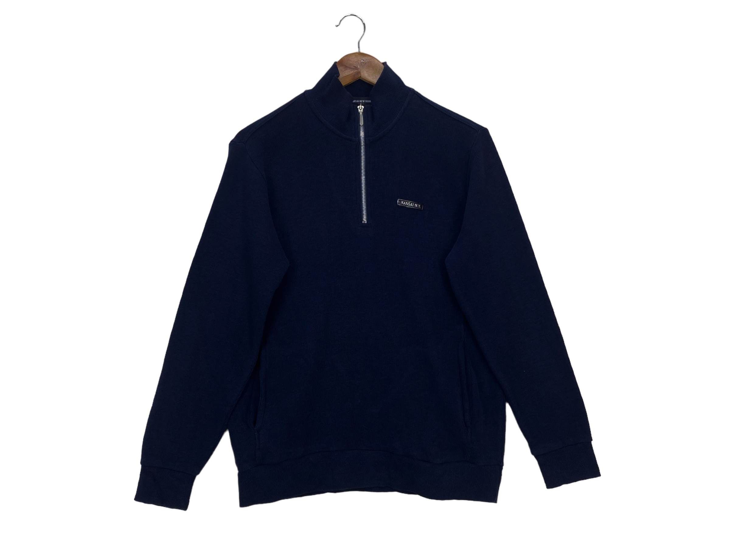 Kansai Yamamoto Vintage Kansai Yamamoto Designer Pullover Sweater 90s Rare Size US XXS / EU 40 - 1 Thumbnail
