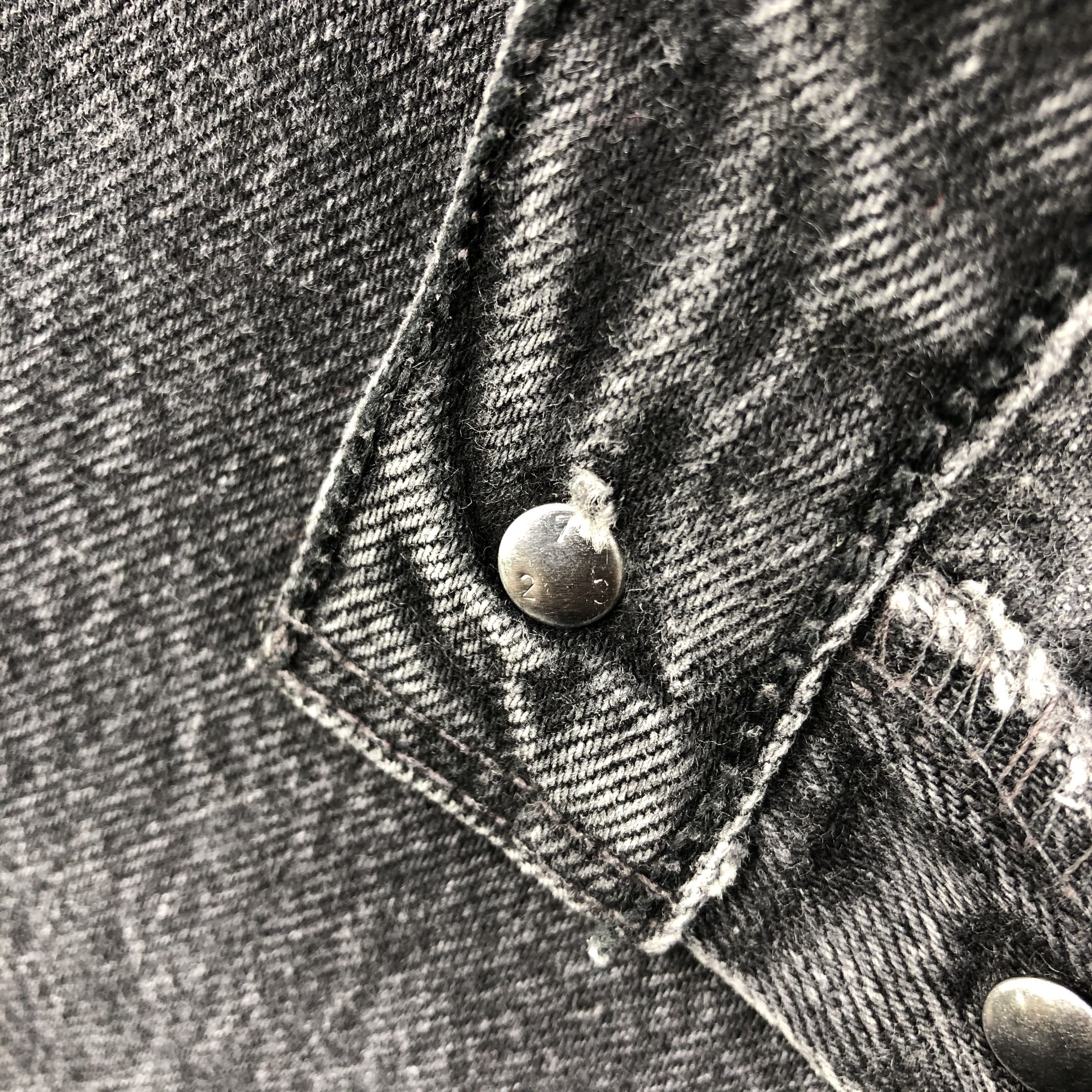 Levi's Vintage 90s Distress Levis 501 Jeans-J1418 Size US 32 / EU 48 - 11 Thumbnail