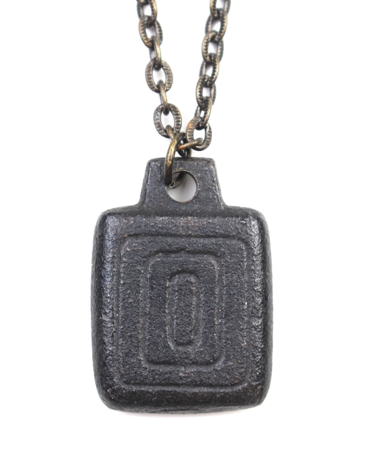 If Six Was Nine 2000S NAMBU IRONWARE PENDANT - KAMASADA STUDIO NECKACE Size ONE SIZE - 1 Thumbnail