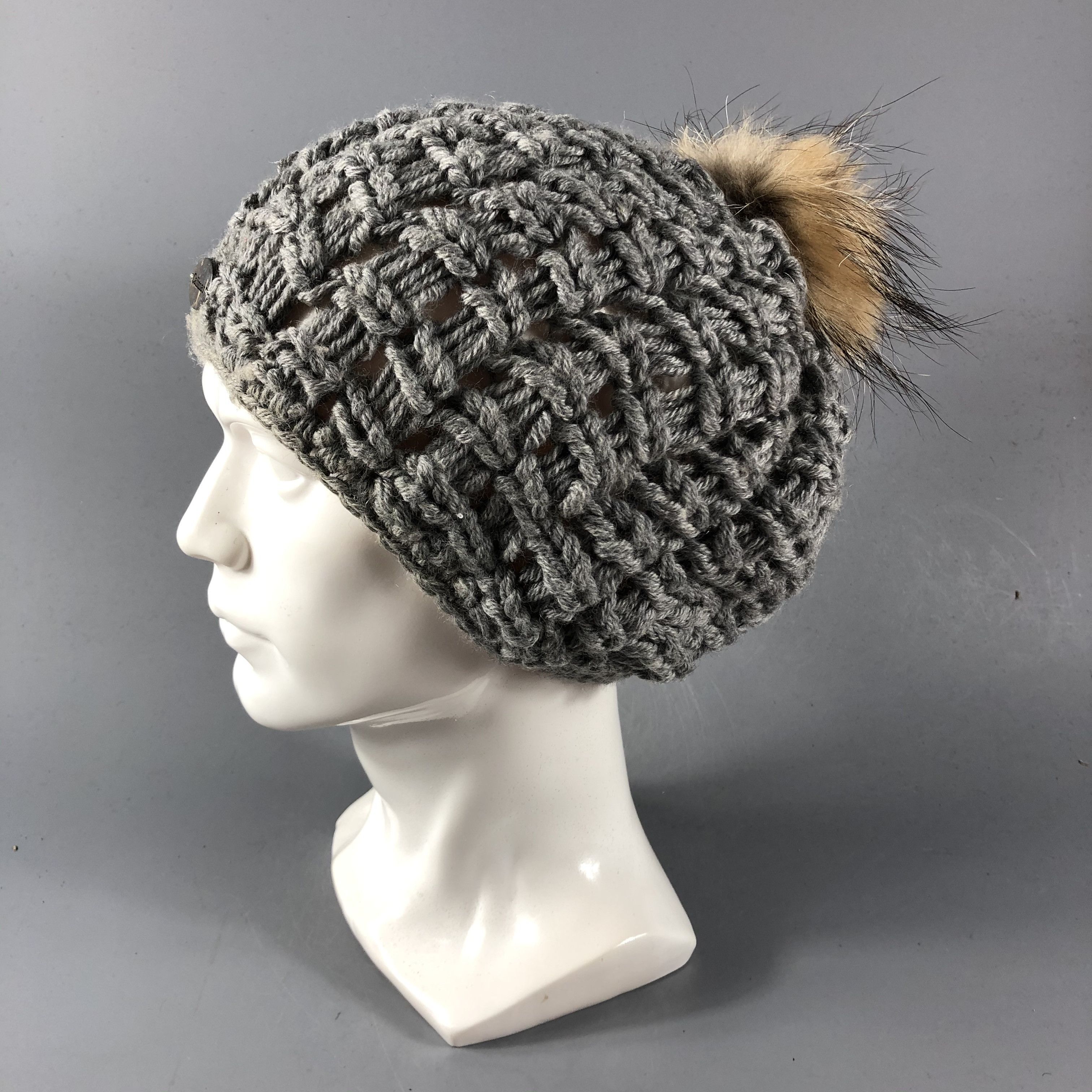 Vintage Calimar Knitted Wool Beanie Snowcap Snow Hat B605 Size ONE SIZE - 1 Thumbnail