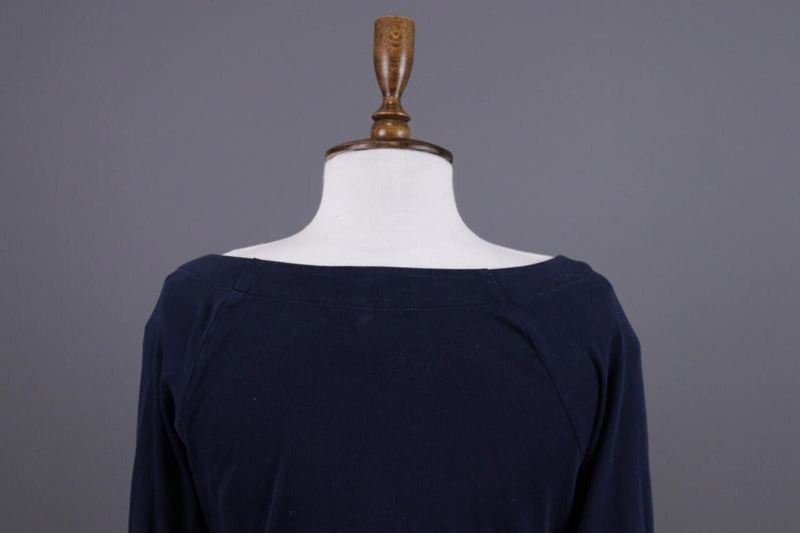 Polo Ralph Lauren Lauren Ralph Lauren Blue Scoop Neck Knit Sweater Size L Size US L / EU 52-54 / 3 - 12 Thumbnail
