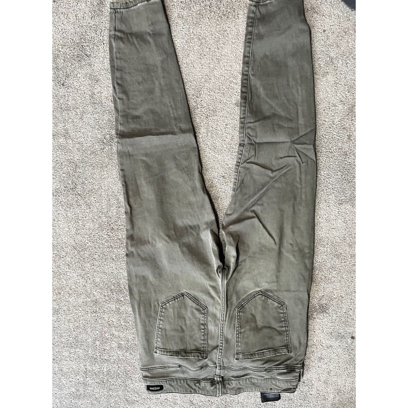 Denime VINTAGE Liverpool Jeans Womens Petite 8 Skinny Low Rise Denim Pants Gray | 26.5 Inch Inseam Size 30" / US 8 / IT 44 - 3 Thumbnail