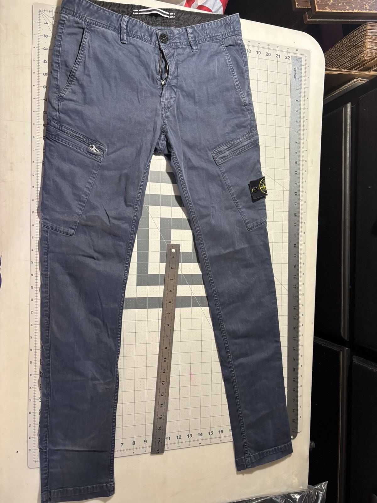 Stone Island Type SK Blue Cargos Size US 30 / EU 46 - 1 Thumbnail