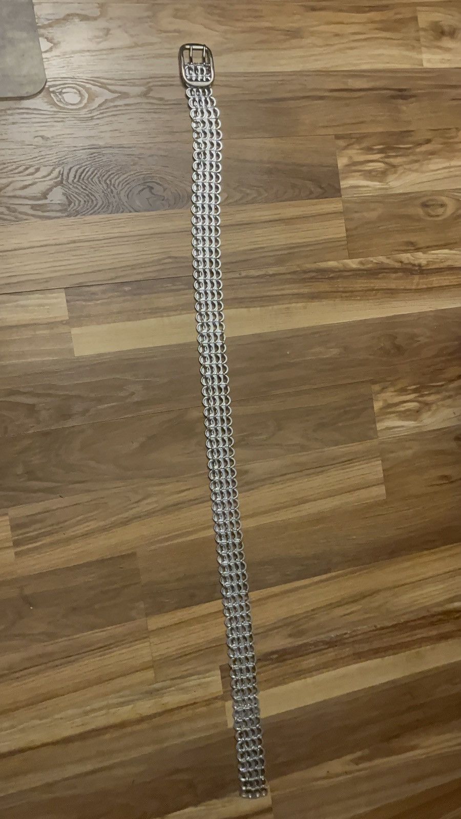 Greedy Unit Greedy Unit Silver Bottle Cap Belt V1 Size 38 - 1 Thumbnail