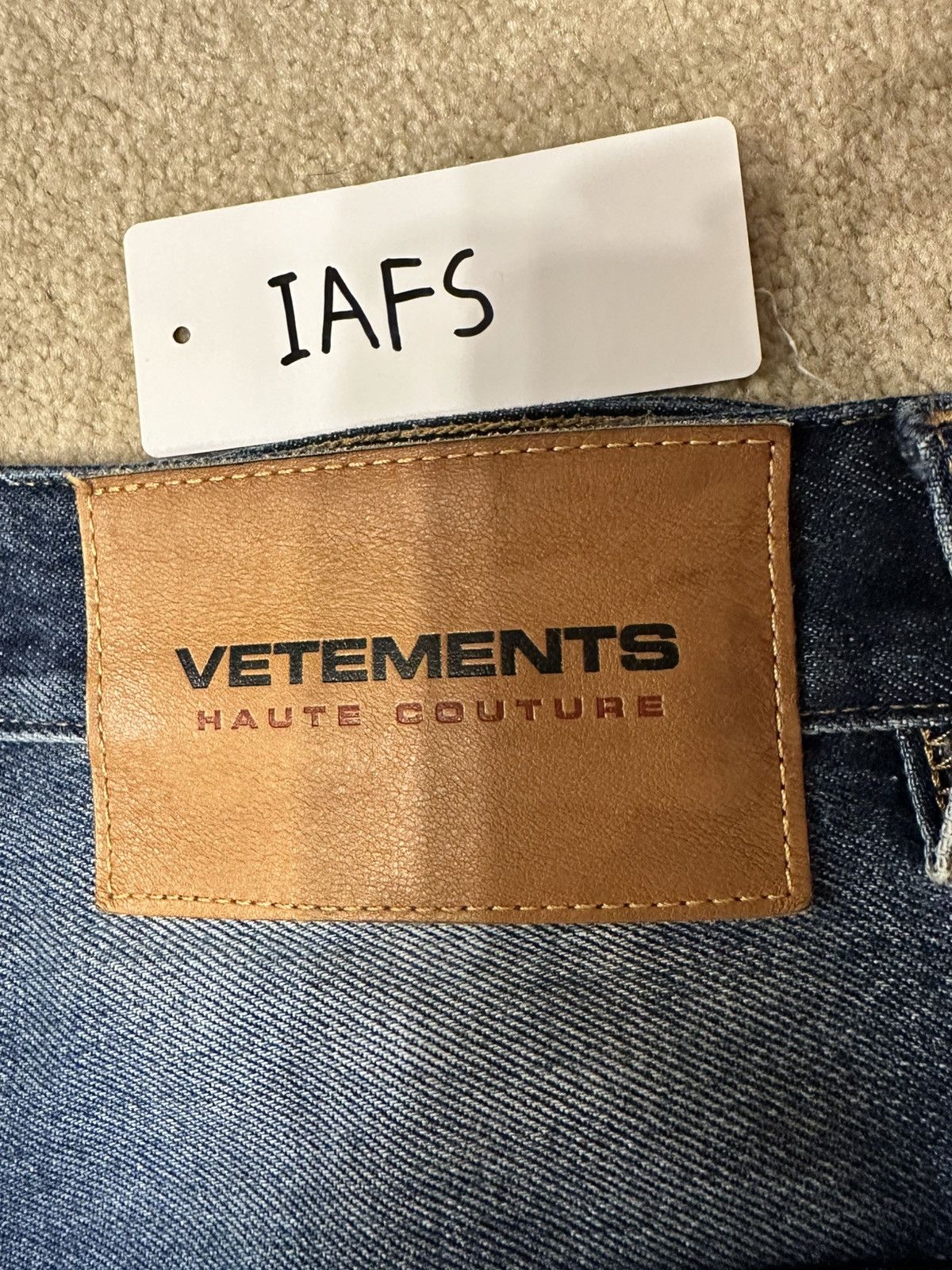 Vetements Vetements Patched Pocket Baggy Jeans Size US 29 - 7 Thumbnail