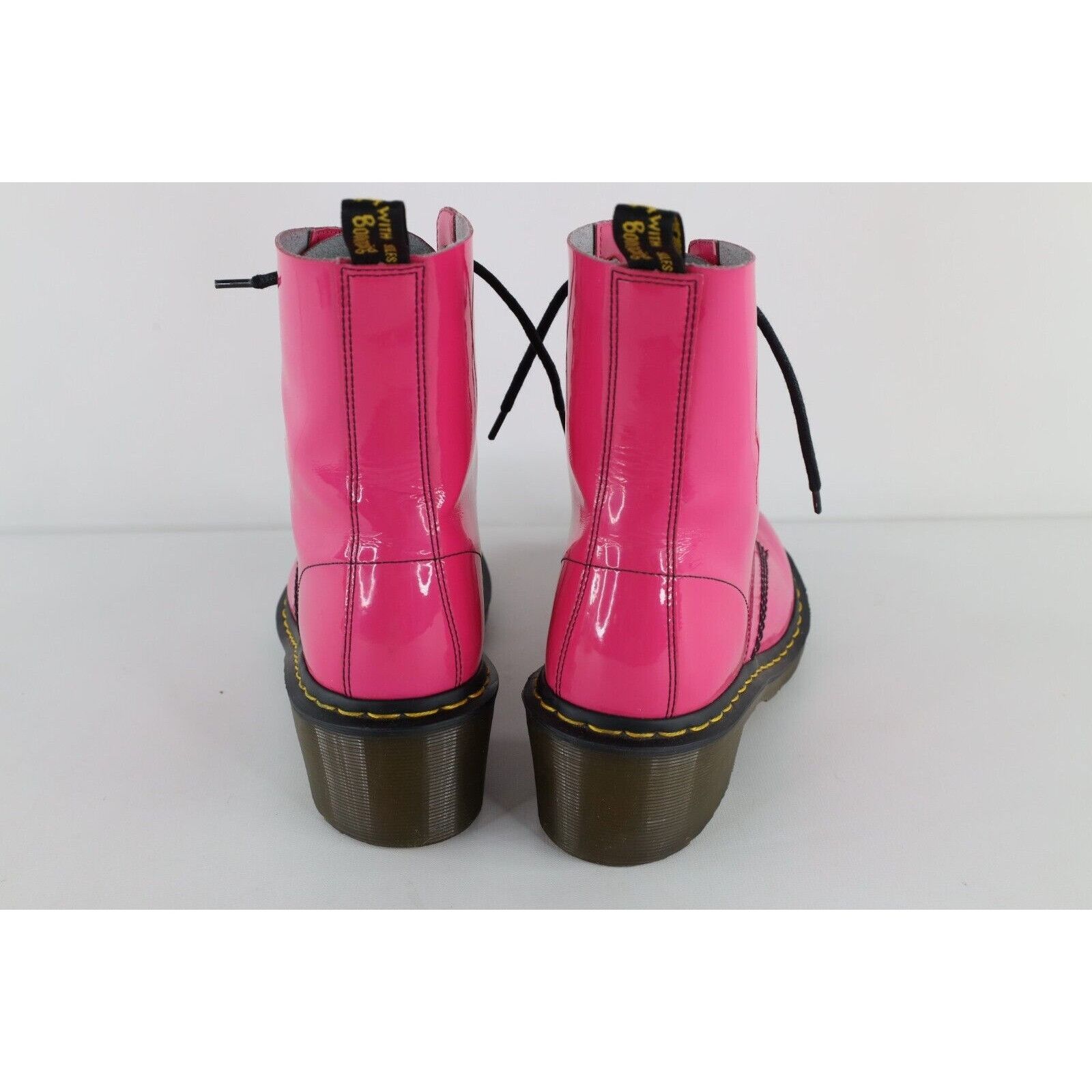Dr. Martens × Vintage NOS Vintage Dr Martens Clemency Patent Leather Heeled Boots Size US 10 / IT 40 - 5 Thumbnail