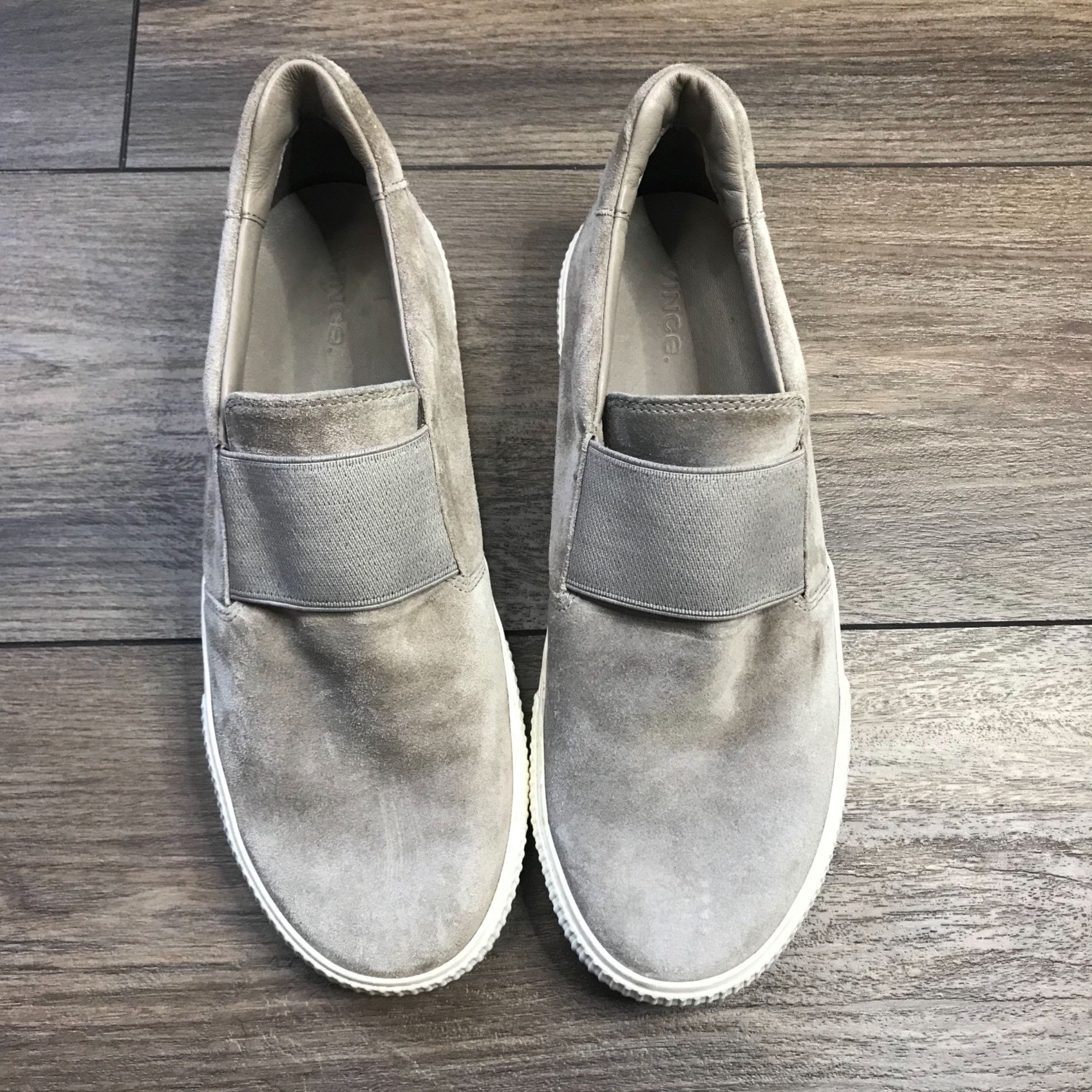 Vince Vince Vince Kirkland Suede Slip-On Sneakers in Woodsmoke Wom Size US 8 / IT 38 - 6 Thumbnail