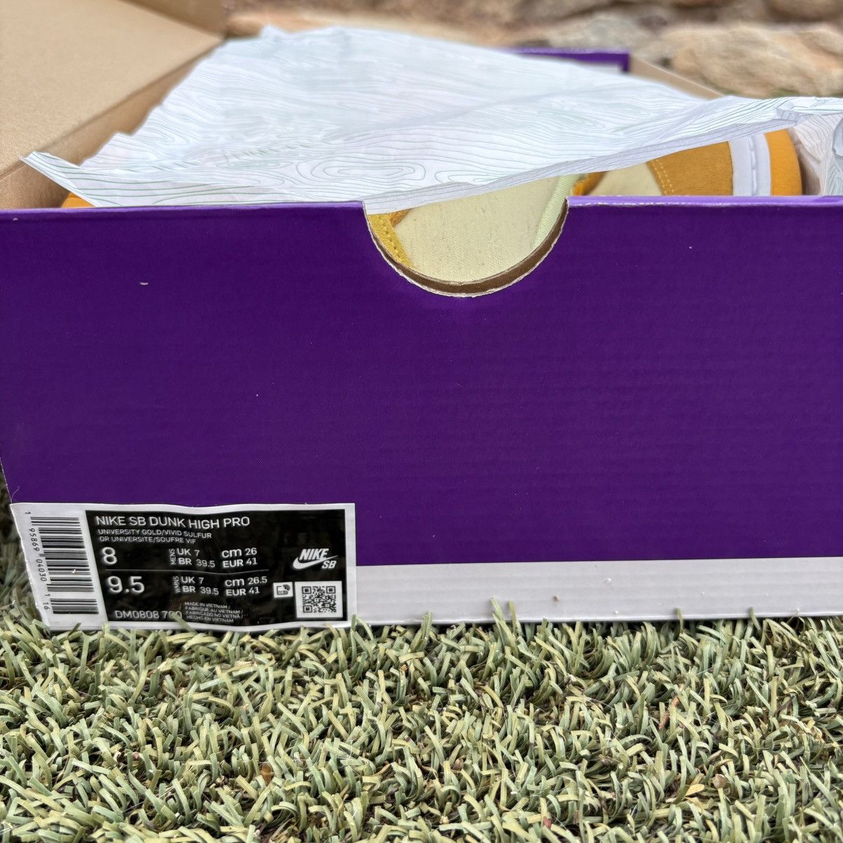 Nike Nike Dunk High ‘Pineapple’ - 8M/9.5W Size US 8 / EU 41 - 11 Thumbnail