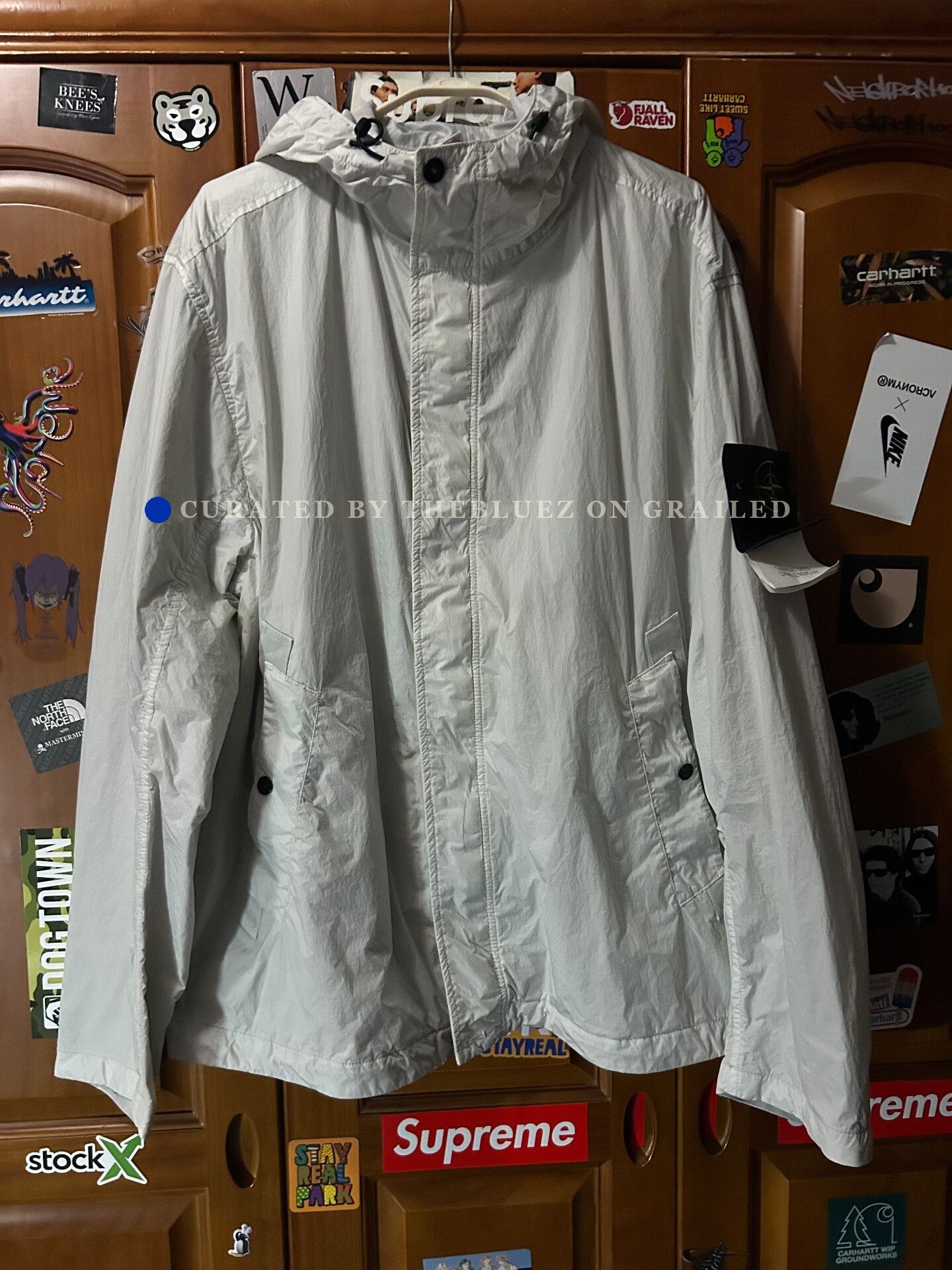 Stone Island Stone Island SS25 Nylon Hooded Jacket Size XXL / US 16-18 / IT 52-54 - 1 Thumbnail