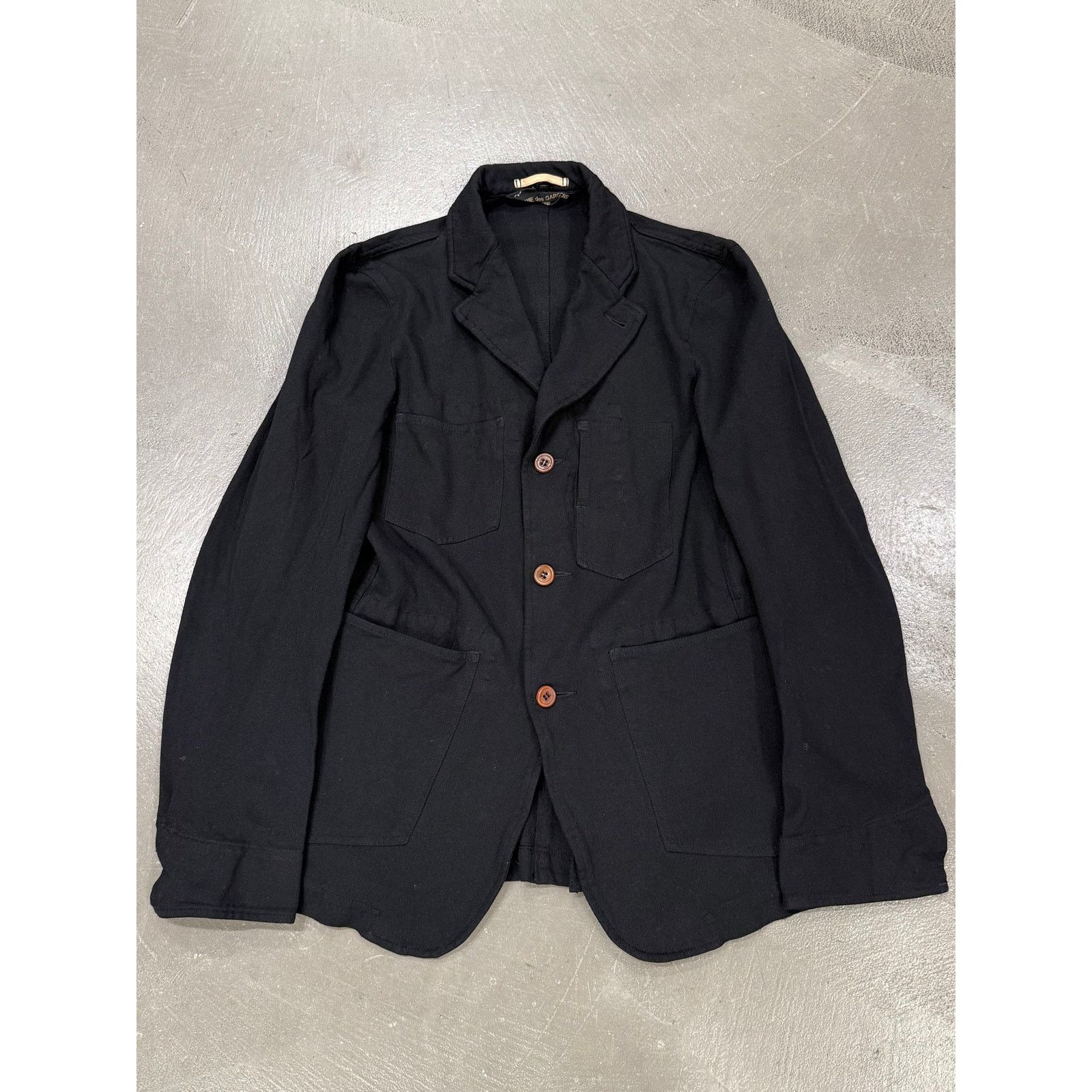 Comme des Garcons 1990s Comme des Garçons multi pocket blazer jacket Size US S / EU 44-46 / 1 - 1 Thumbnail