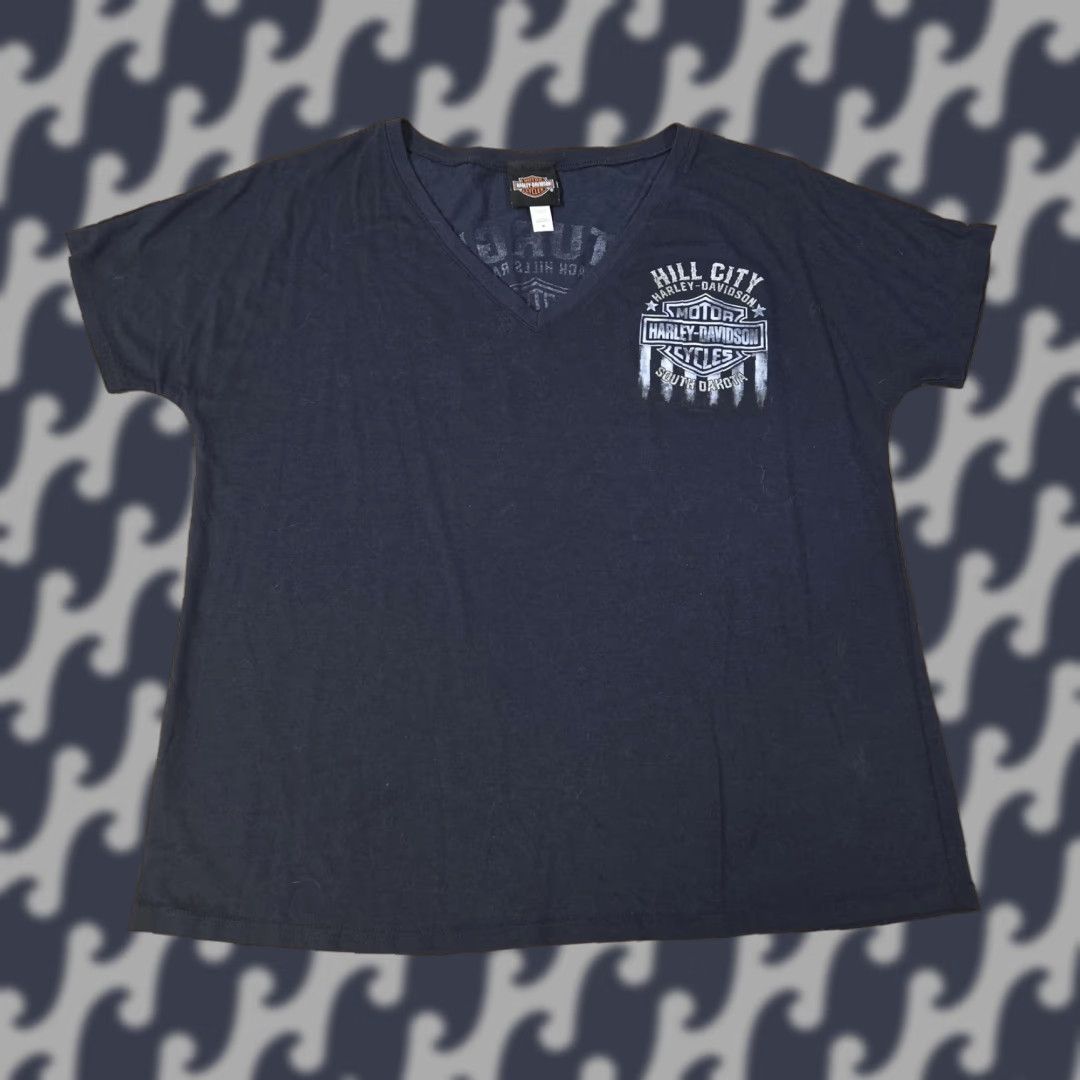 Harley Davidson VINTAGE Harley-Davidson Shirt Womens Medium Black Hill City Sturgis Rally 81st Anniversary Size M / US 6-8 / IT 42-44 - 1 Thumbnail