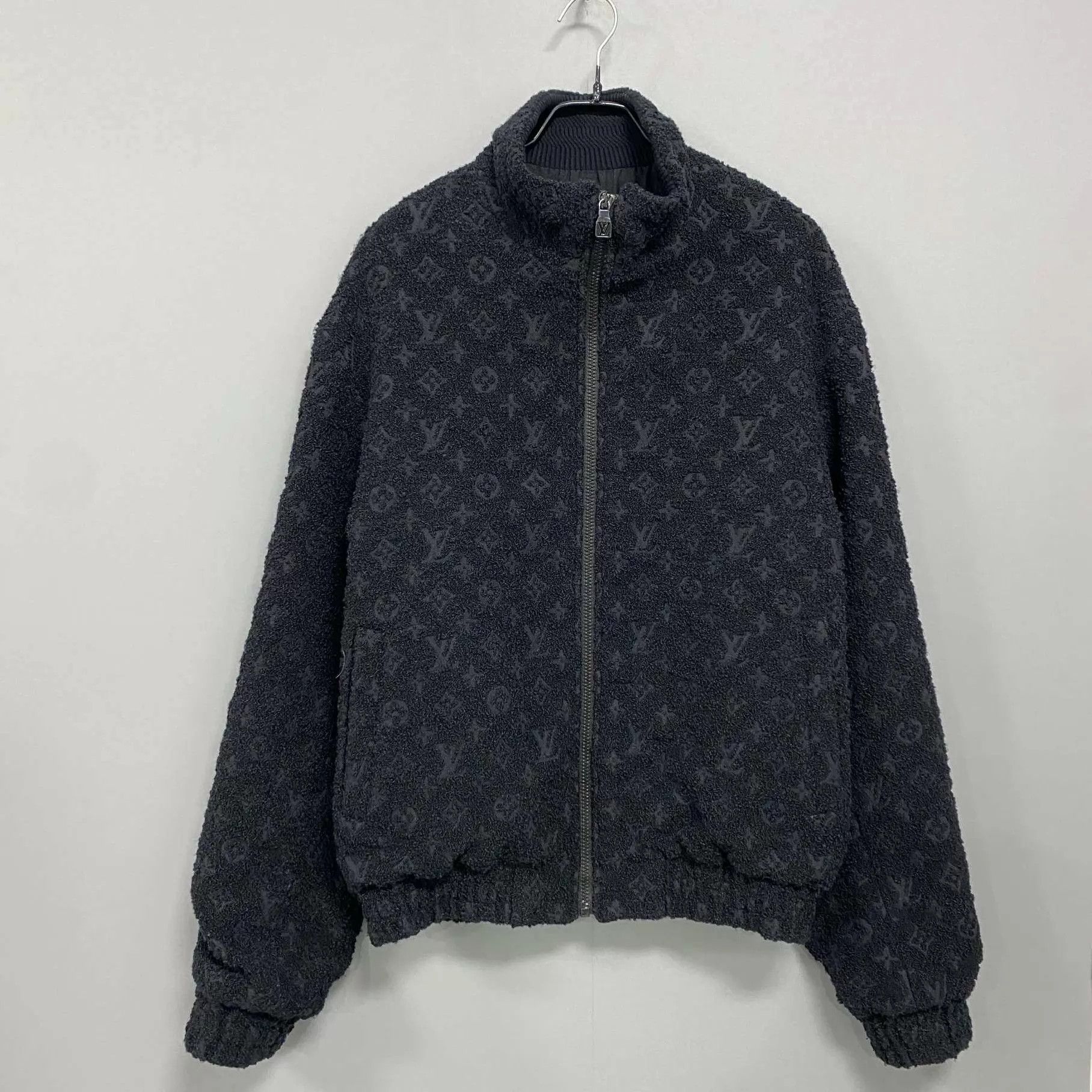 Louis Vuitton LV Jacquard All-Over Suede Zip Jacket 99New 50 Size US M / EU 48-50 / 2 - 1 Thumbnail