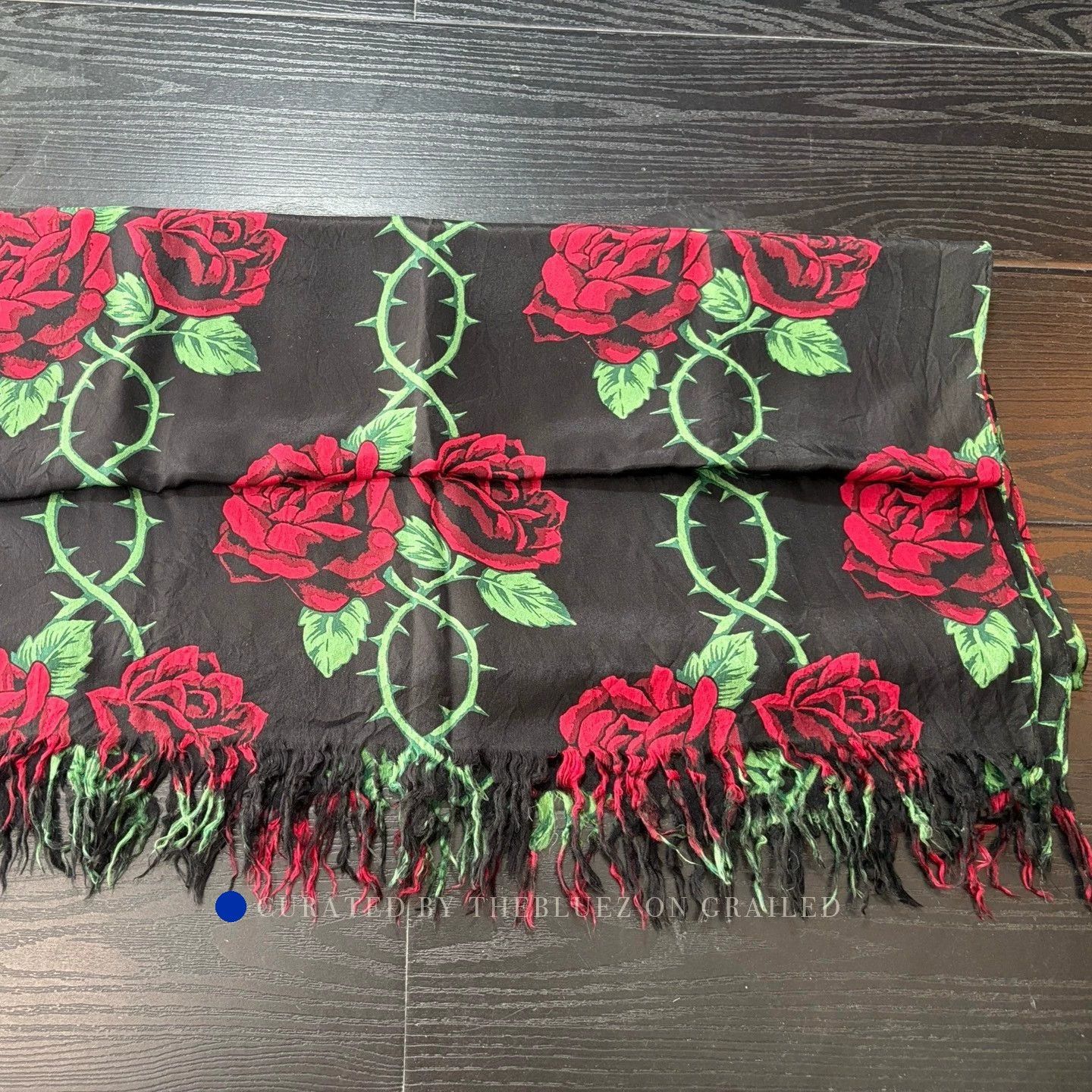 Number (N)ine Multi Rose Thorn Scarf Size ONE SIZE - 1 Thumbnail
