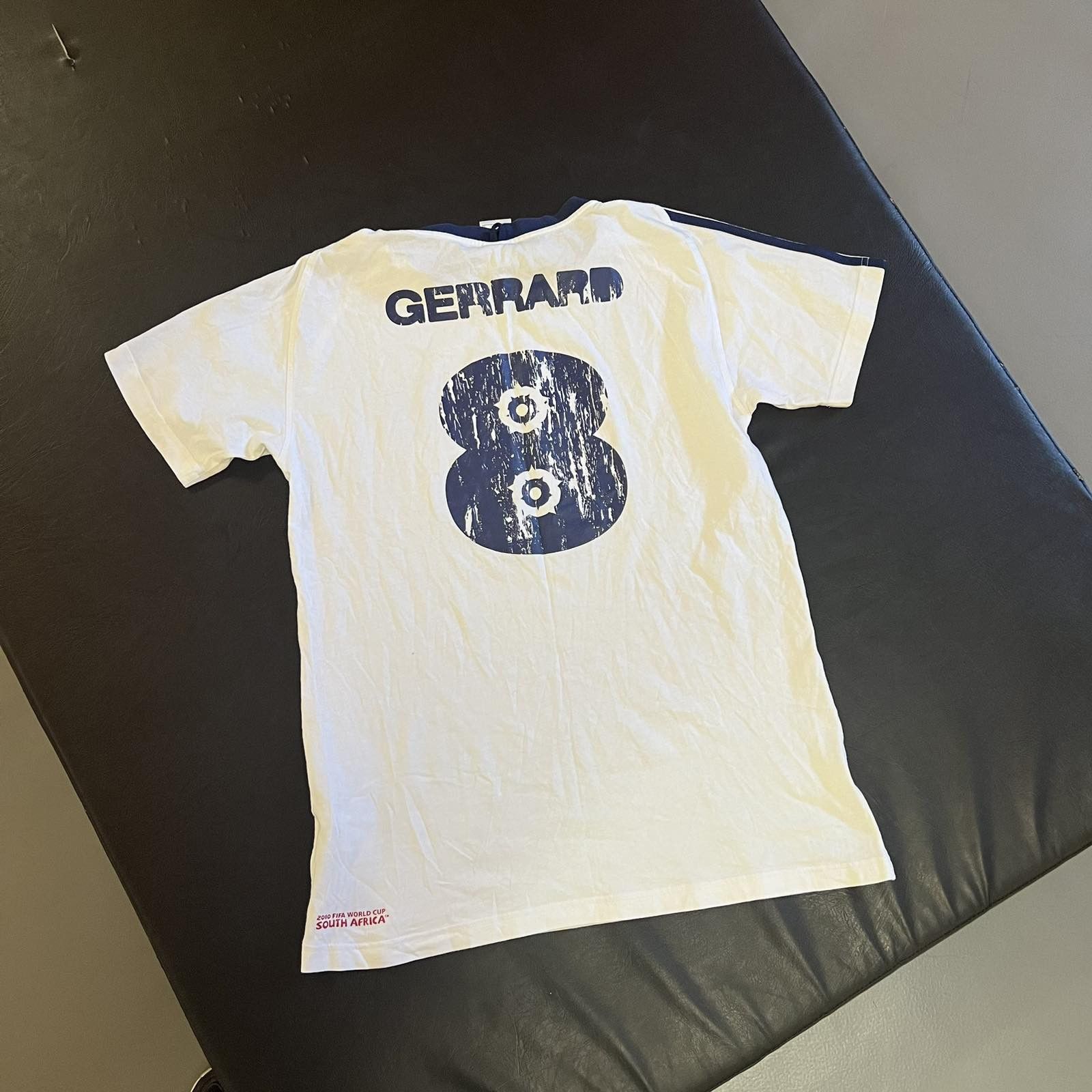 Adidas × Vintage Vintage Adidas Gerrard Soccer Jersey Football Tee Size US L / EU 52-54 / 3 - 2 Thumbnail