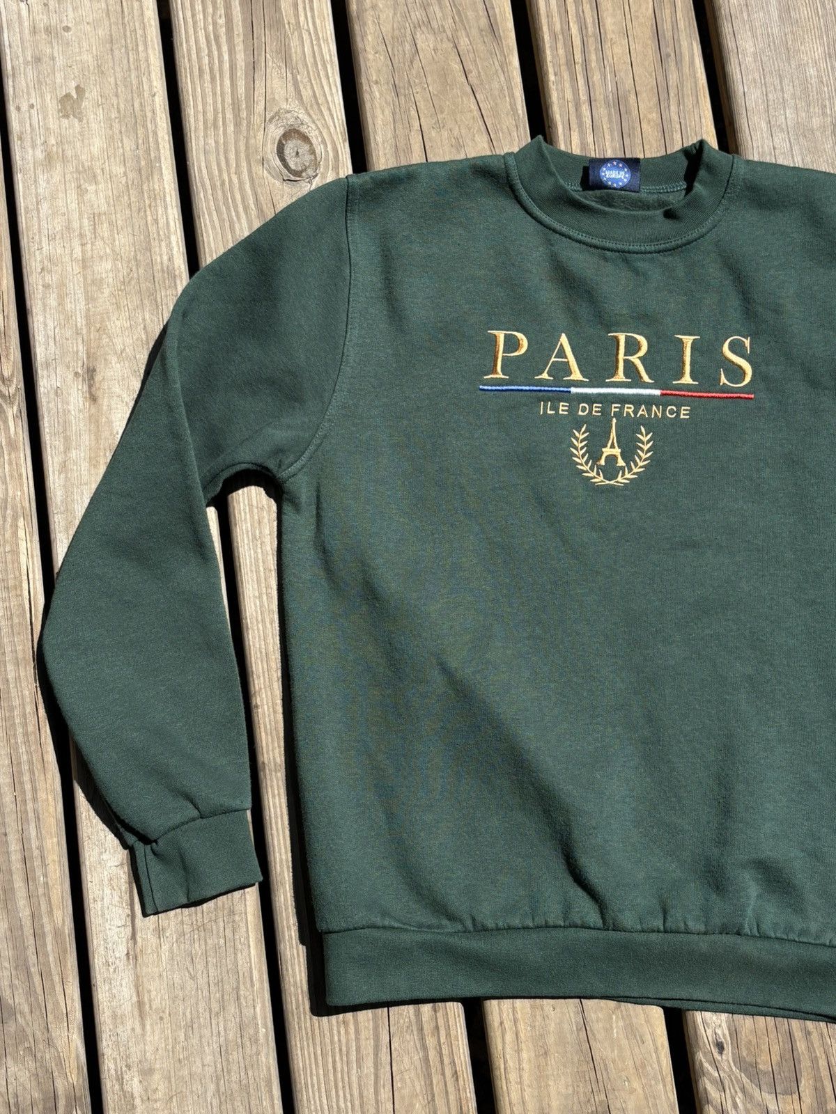 Vintage Paris SweatShirt Size US L / EU 52-54 / 3 - 1 Thumbnail
