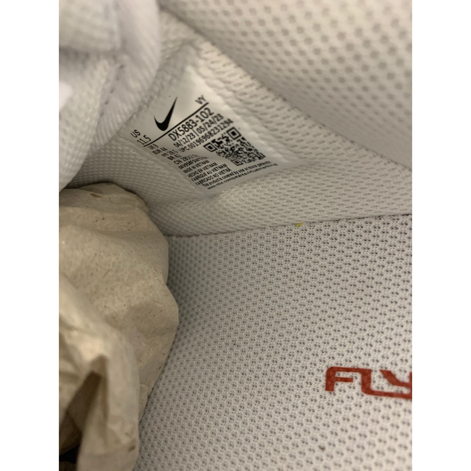 Nike NIKE AIR FORCE ONE AF1 WHITE LIGHT BROWN Size 10 Mens Size US 10 / EU 43 - 7 Thumbnail