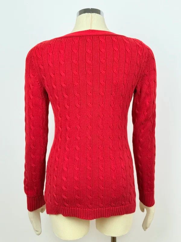 Lauren Ralph Lauren Ralph Lauren Maglione Rosso Donna Taglia M Size M / US 6-8 / IT 42-44 - 6 Thumbnail
