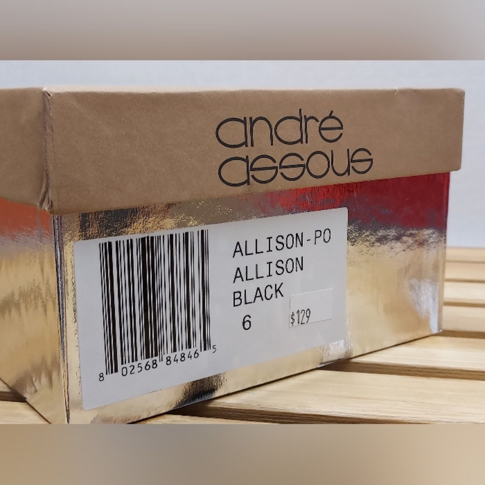 Other Andre Assous Womens Black Allison Espadrille Sandals Size 6 Size US 6 / IT 36 - 12 Thumbnail