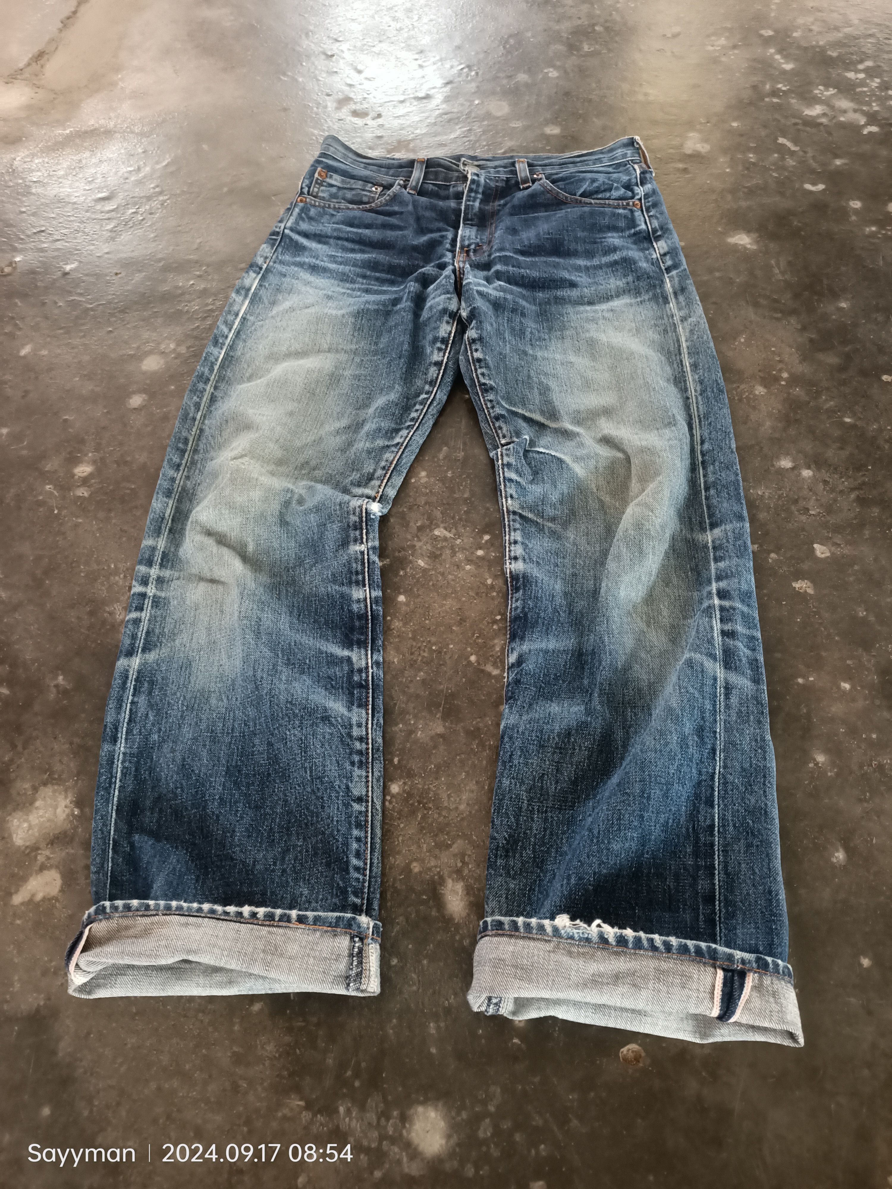 Levi's × Vintage Vintage Levi's 502 Big E Japan Jeans Size 32x31 Size US 32 / EU 48 - 2 Thumbnail